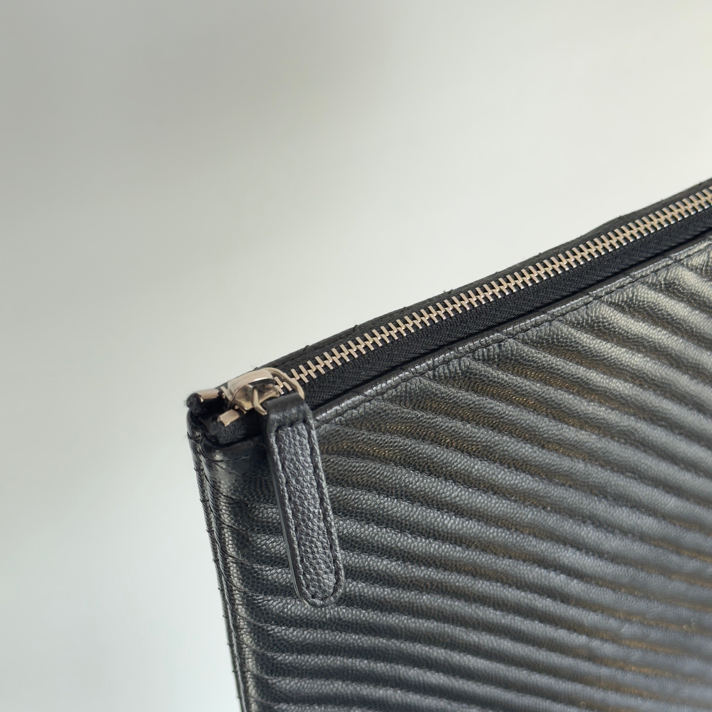 Chanel Caviar O-Case Chevron - Queen May