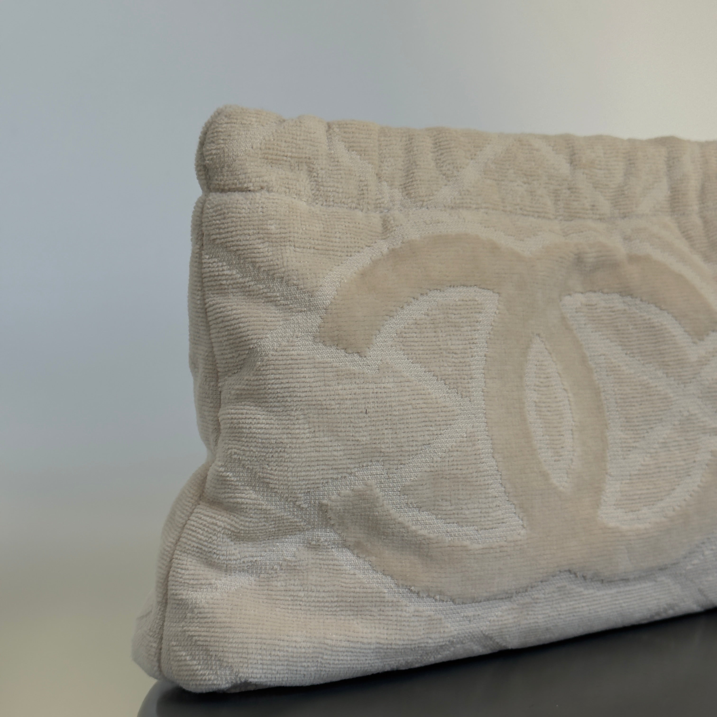 Lady Cuir x Queen May Saint Tropez Towel Clutch Beige - Queen May