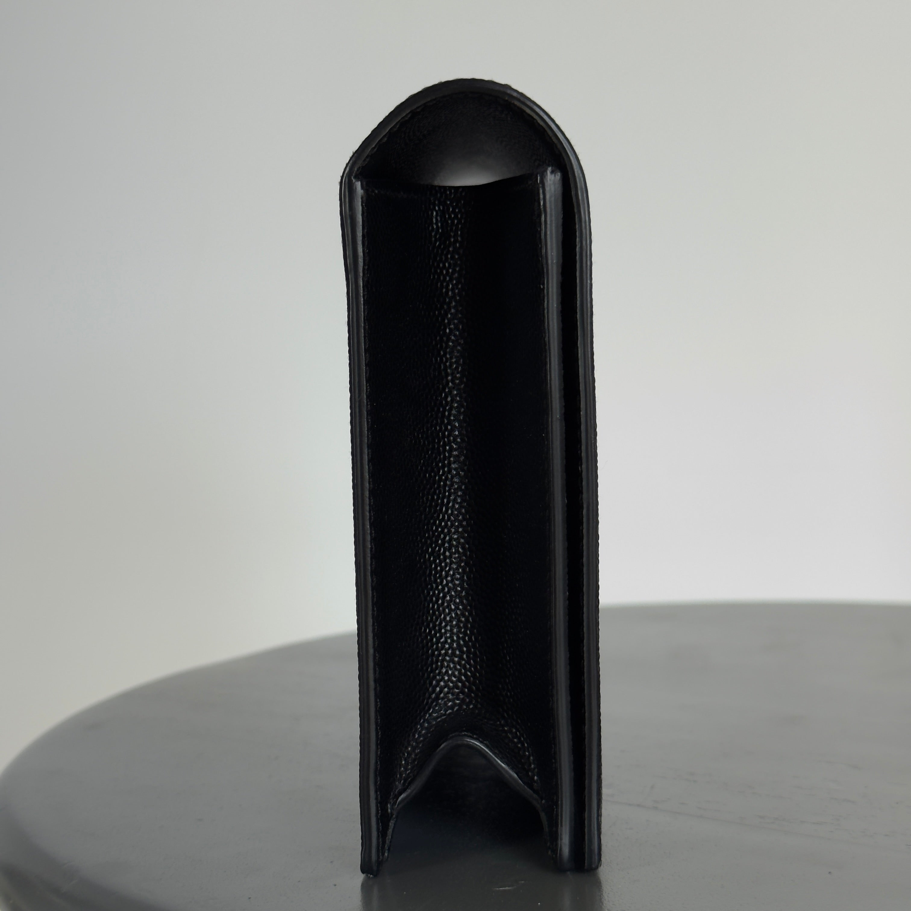 Saint Laurent So Black Monogram Cassandre Clutch - Queen May