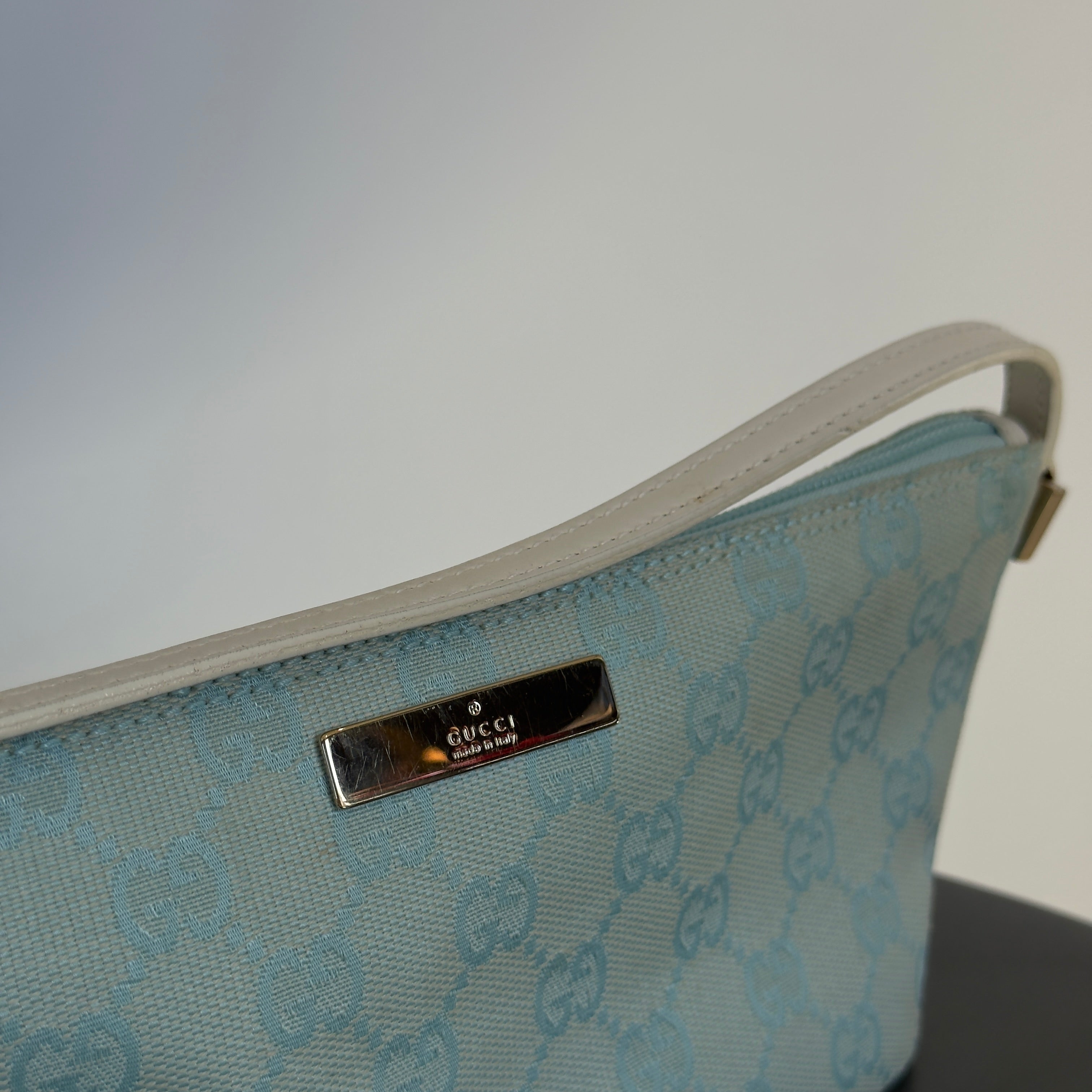 Gucci Boat Pochette Blue - Queen May