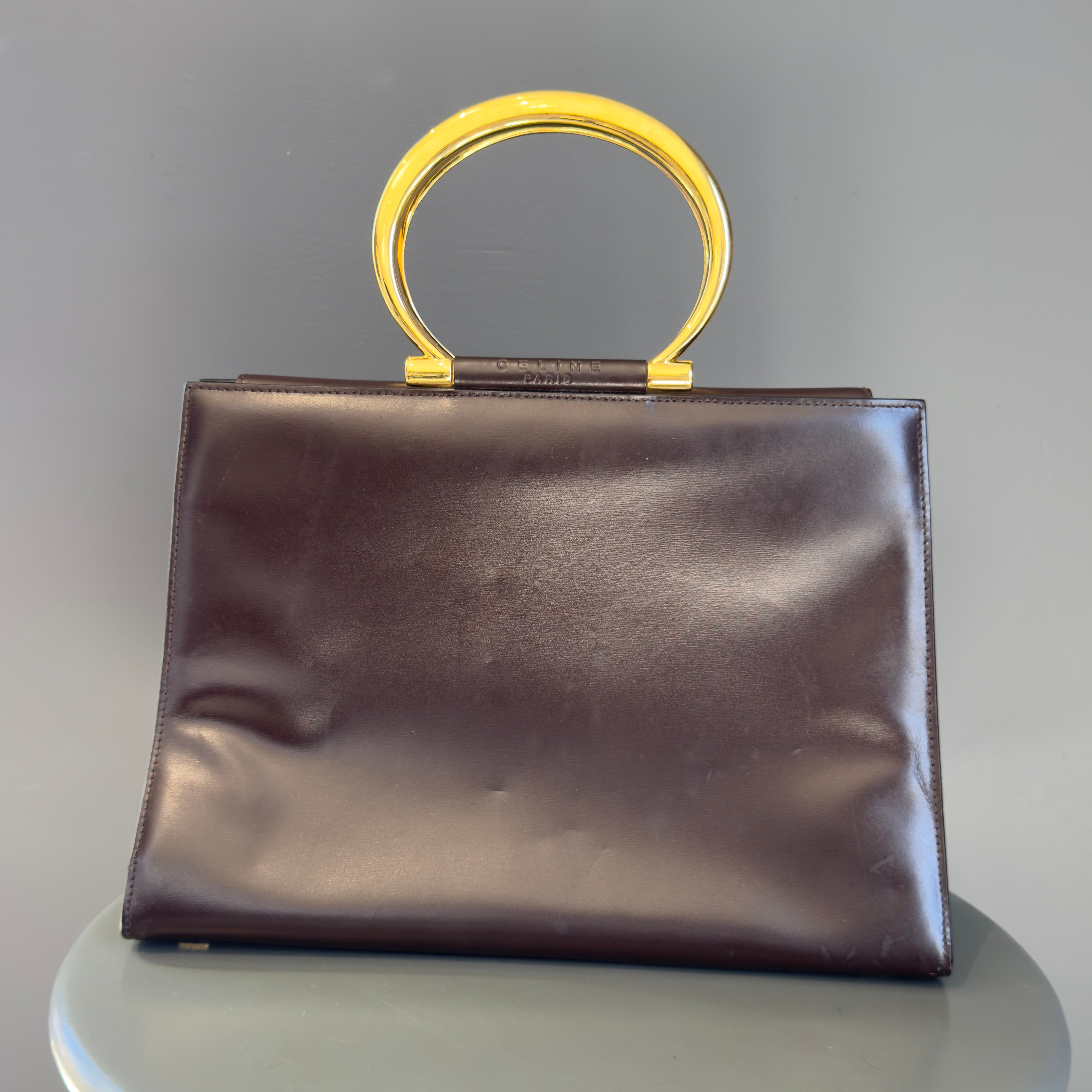 Vintage Celine Leather Top Handle - Queen May