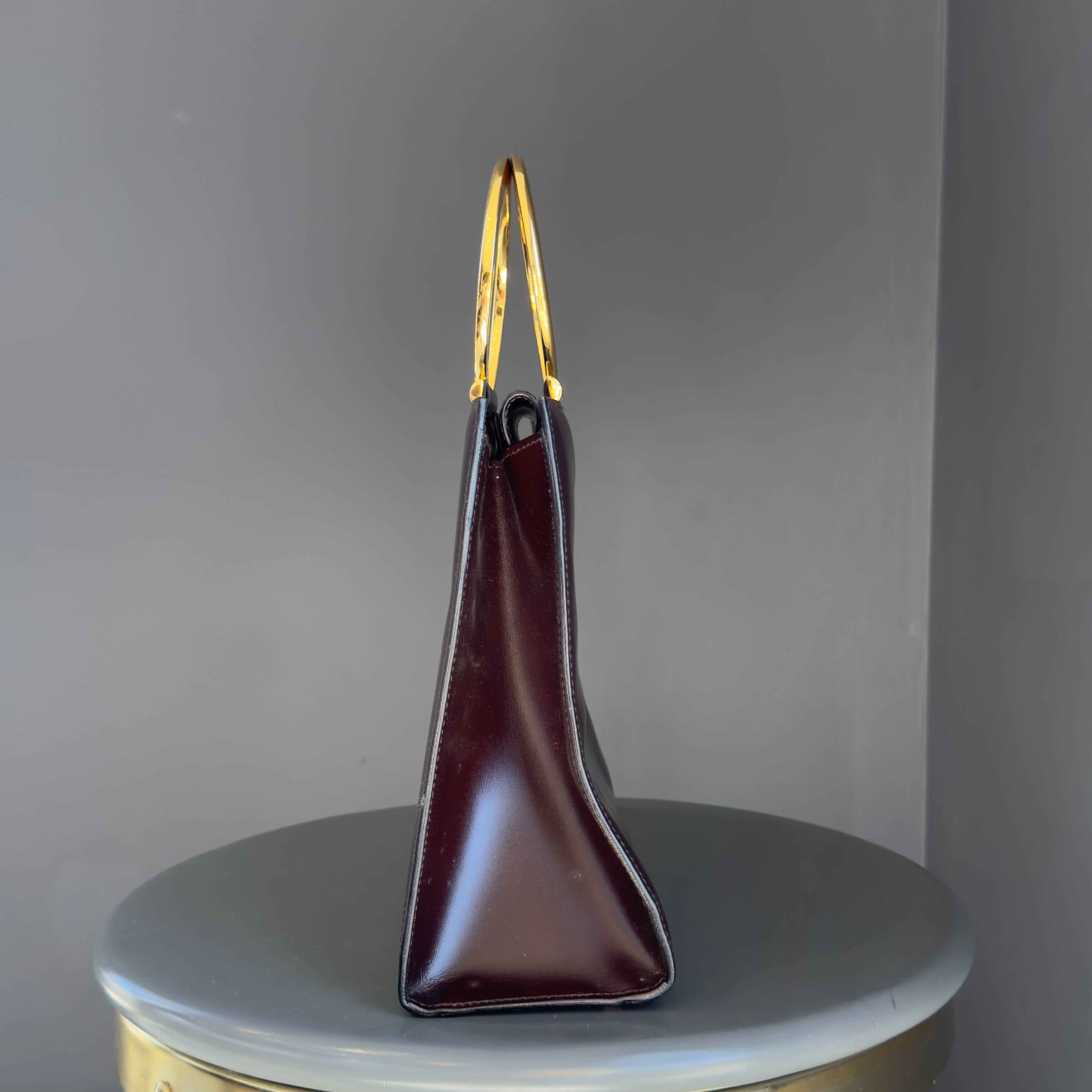 Vintage Celine Leather Top Handle - Queen May