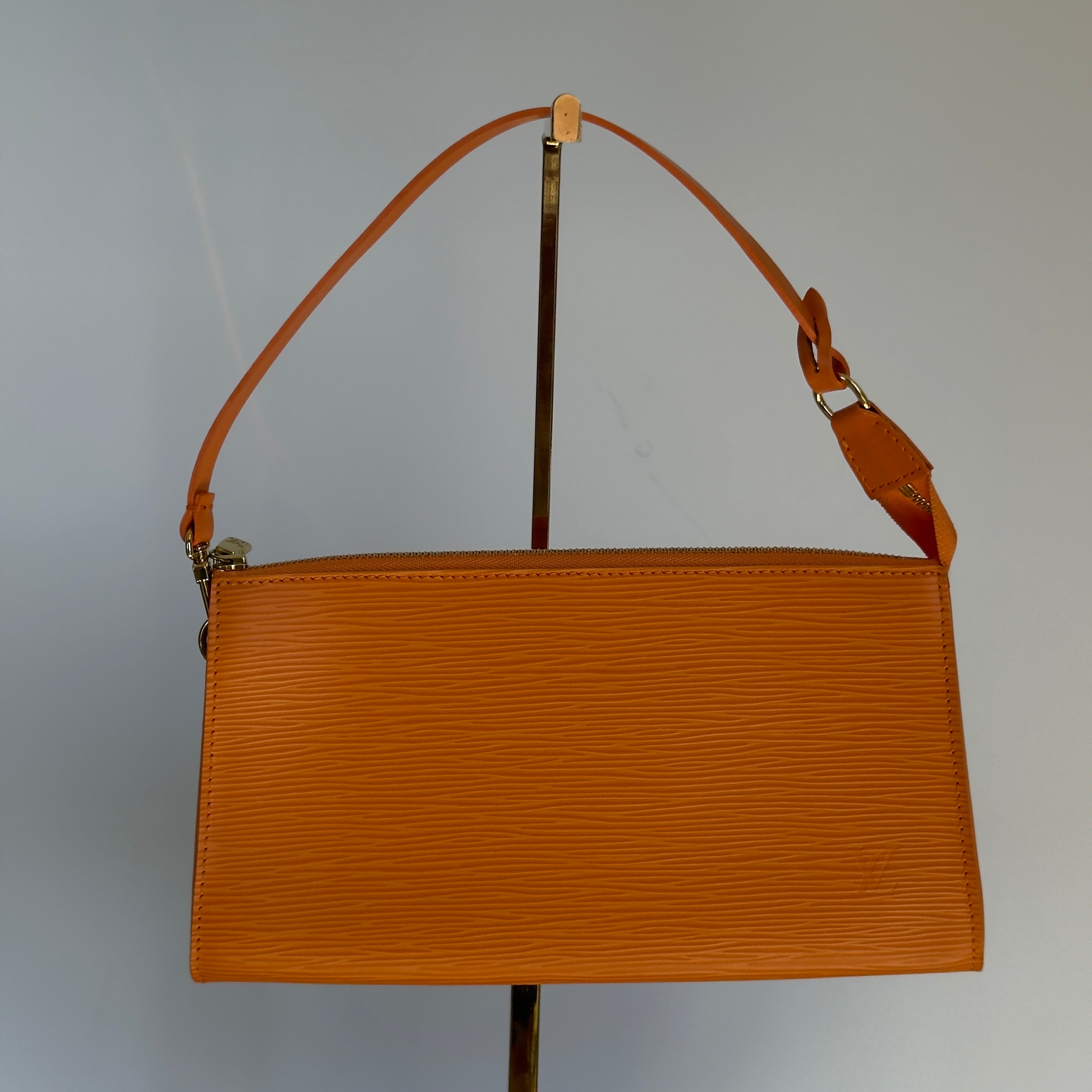 Louis Vuitton Epi Leather Papillon Pochette Orange - Queen May