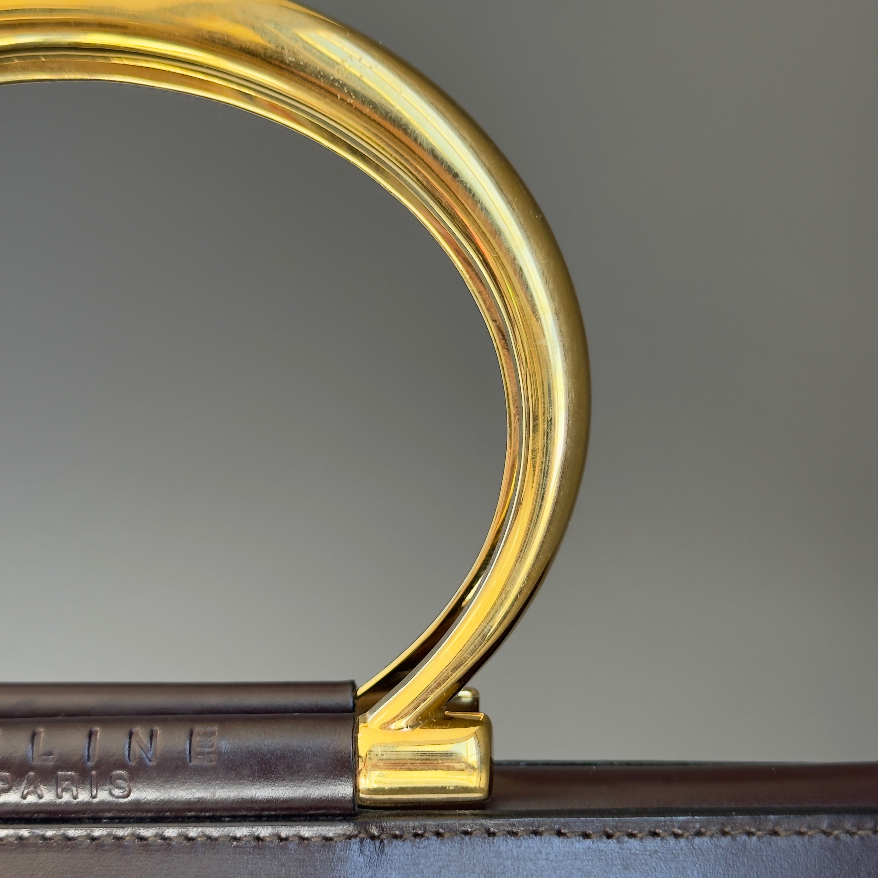 Vintage Celine Leather Top Handle - Queen May