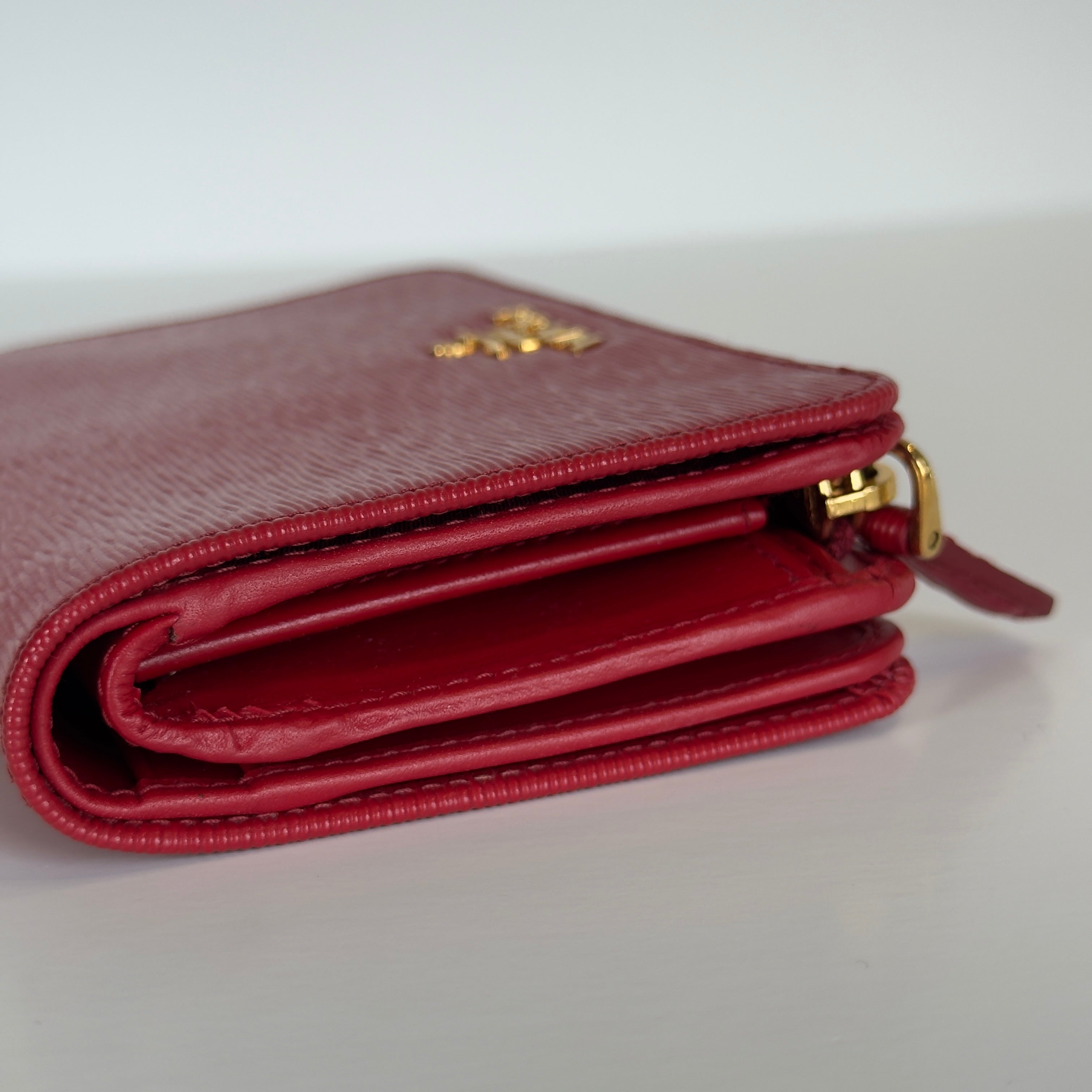 Prada Saffiano Continental Wallet - Queen May