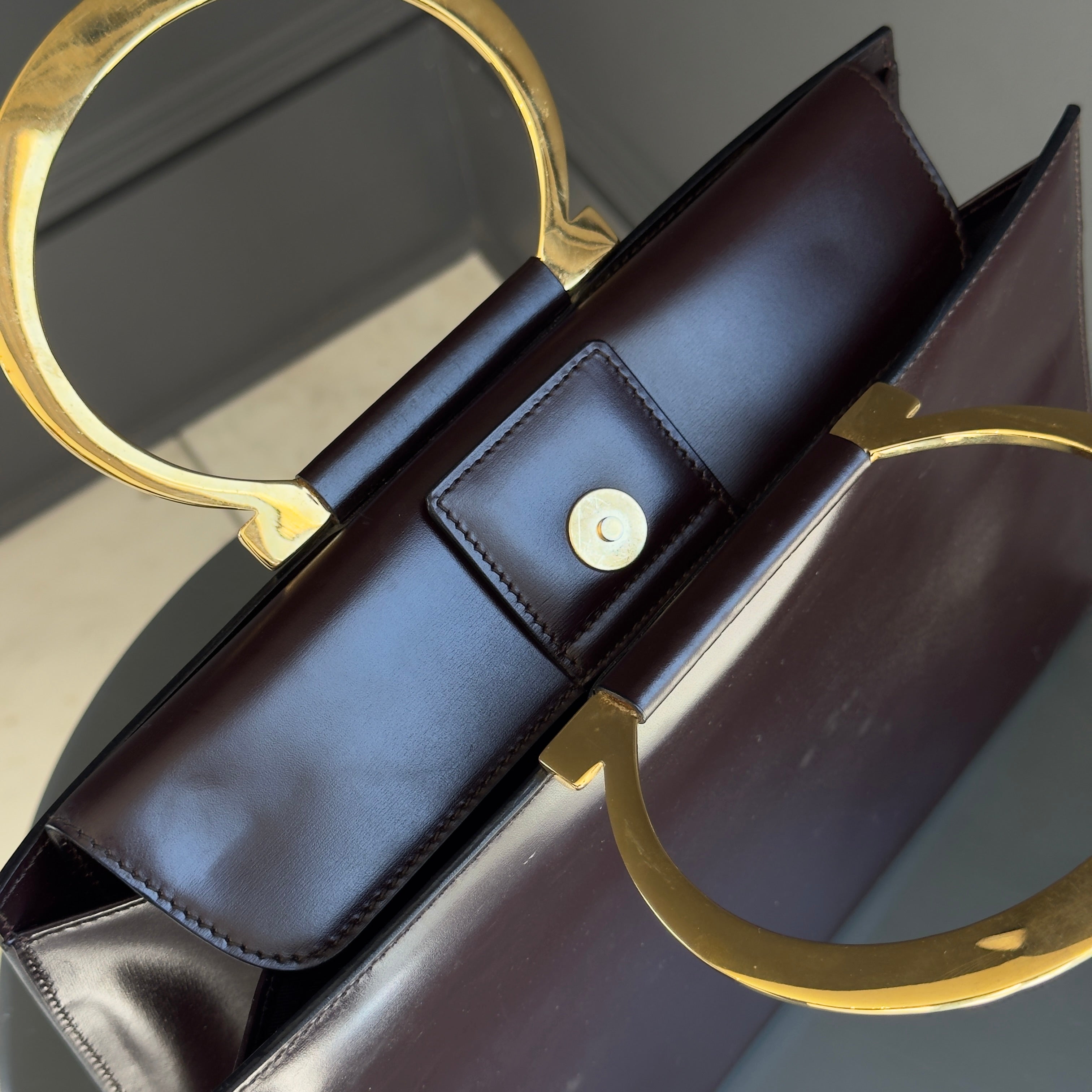 Vintage Celine Leather Top Handle - Queen May