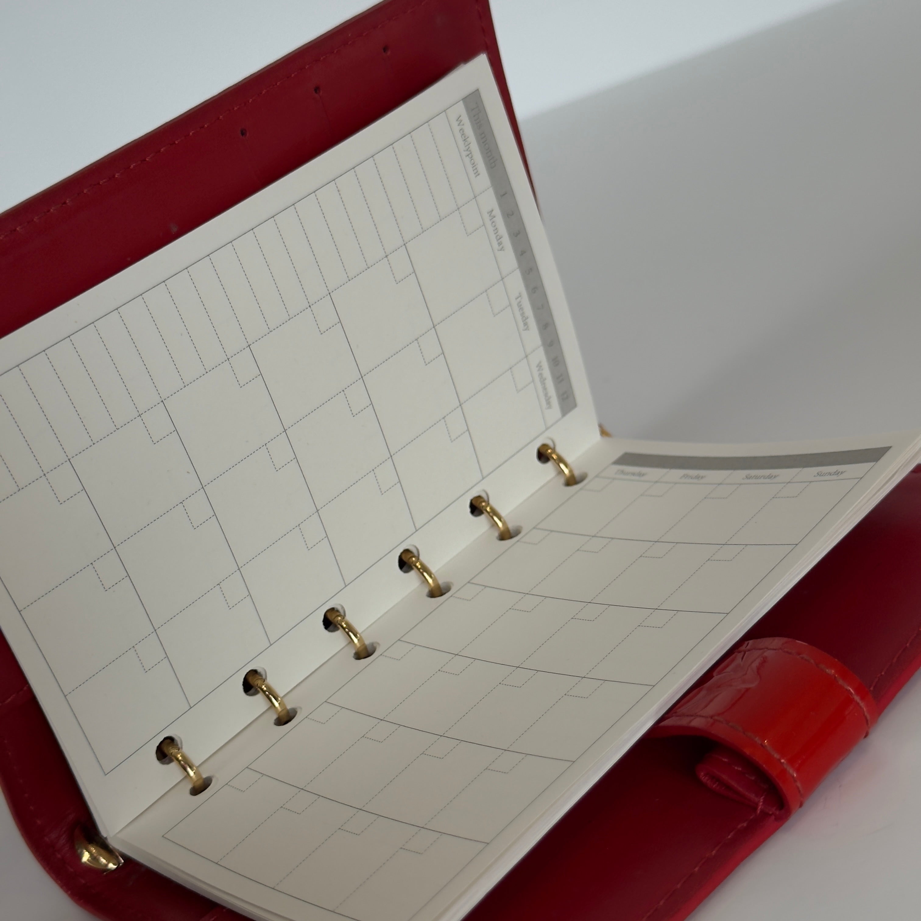 Louis Vuitton Vernis Agenda Red - Queen May