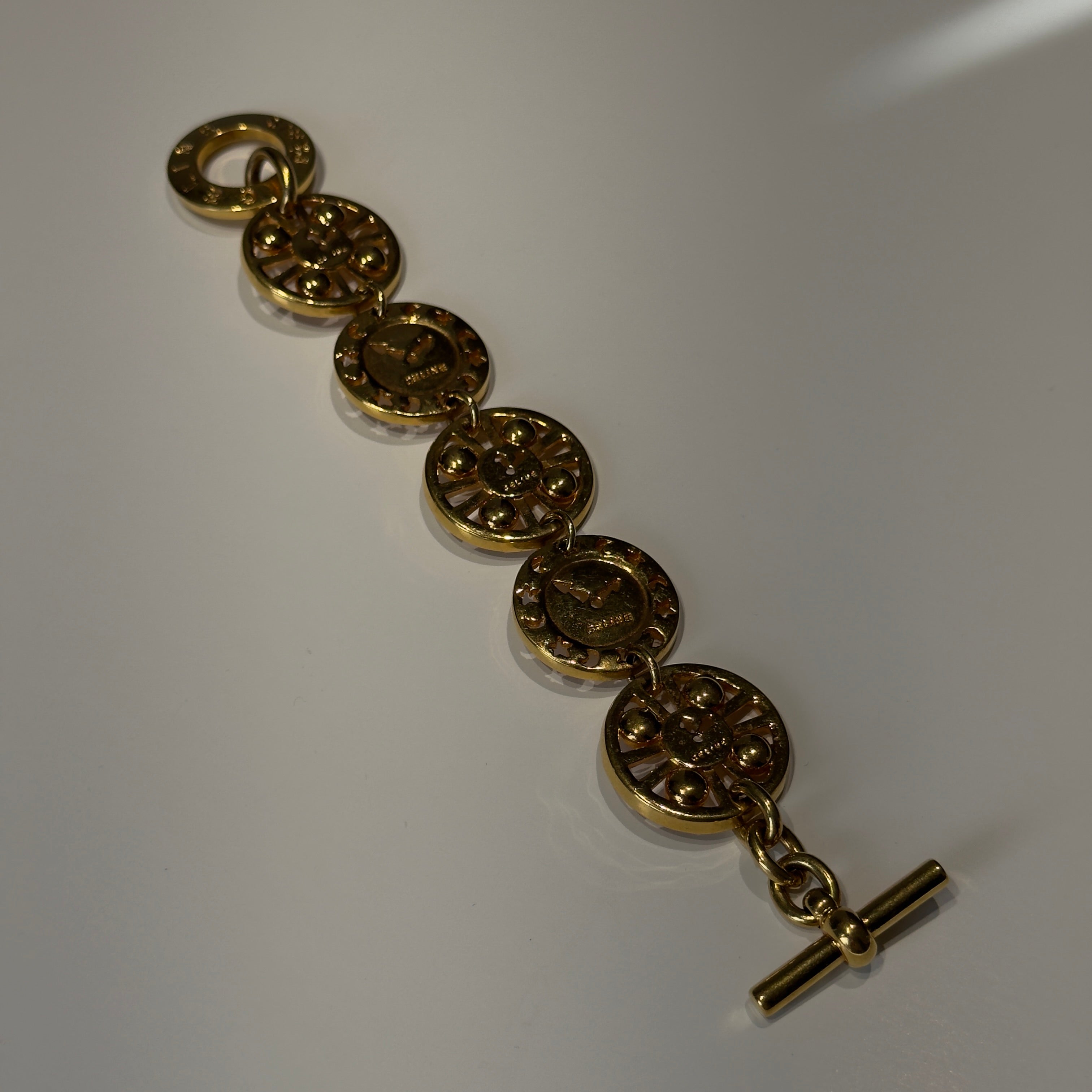 Celine Bracelet Circle Charms - Queen May