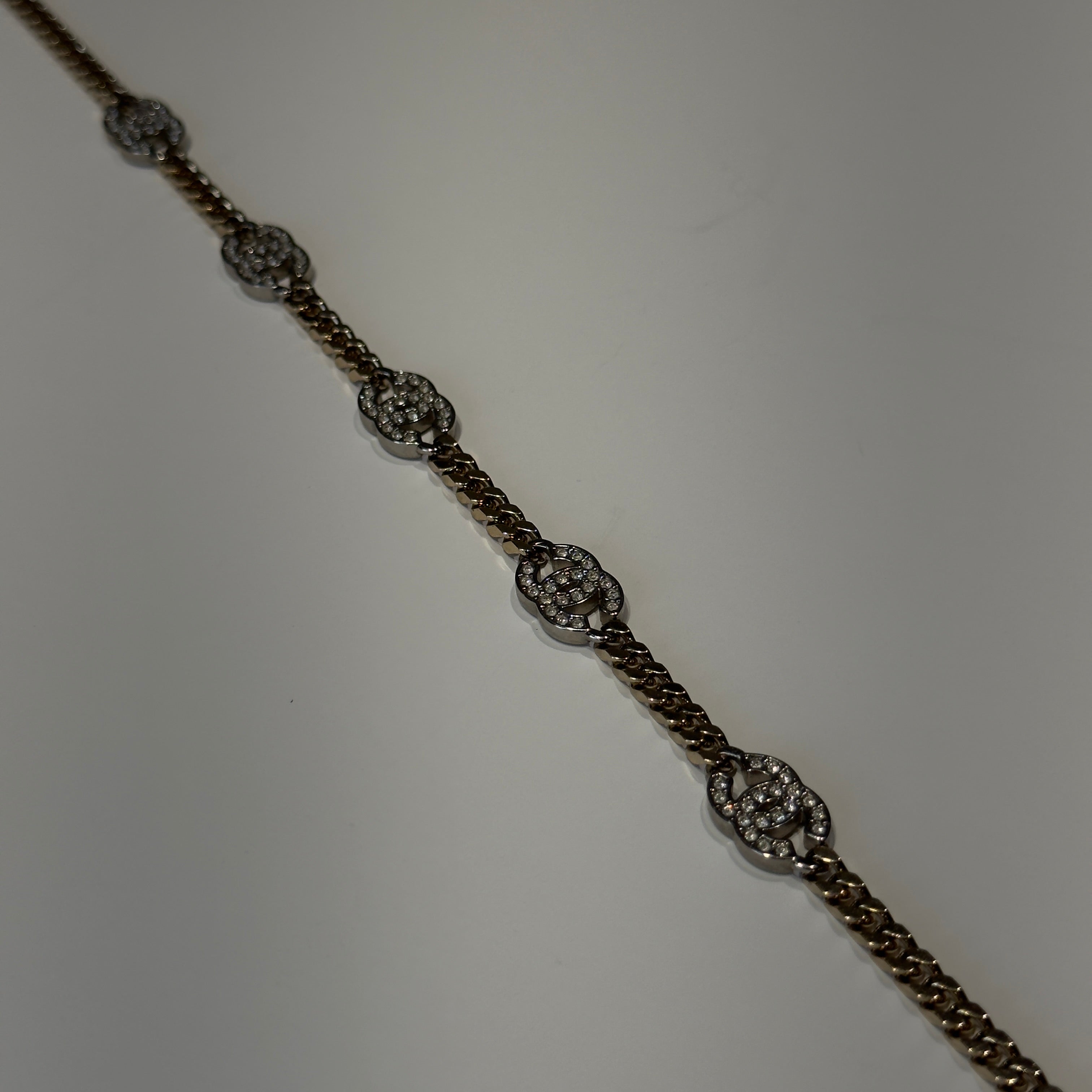 Chanel B22 CC Choker Crystal Chain - Queen May