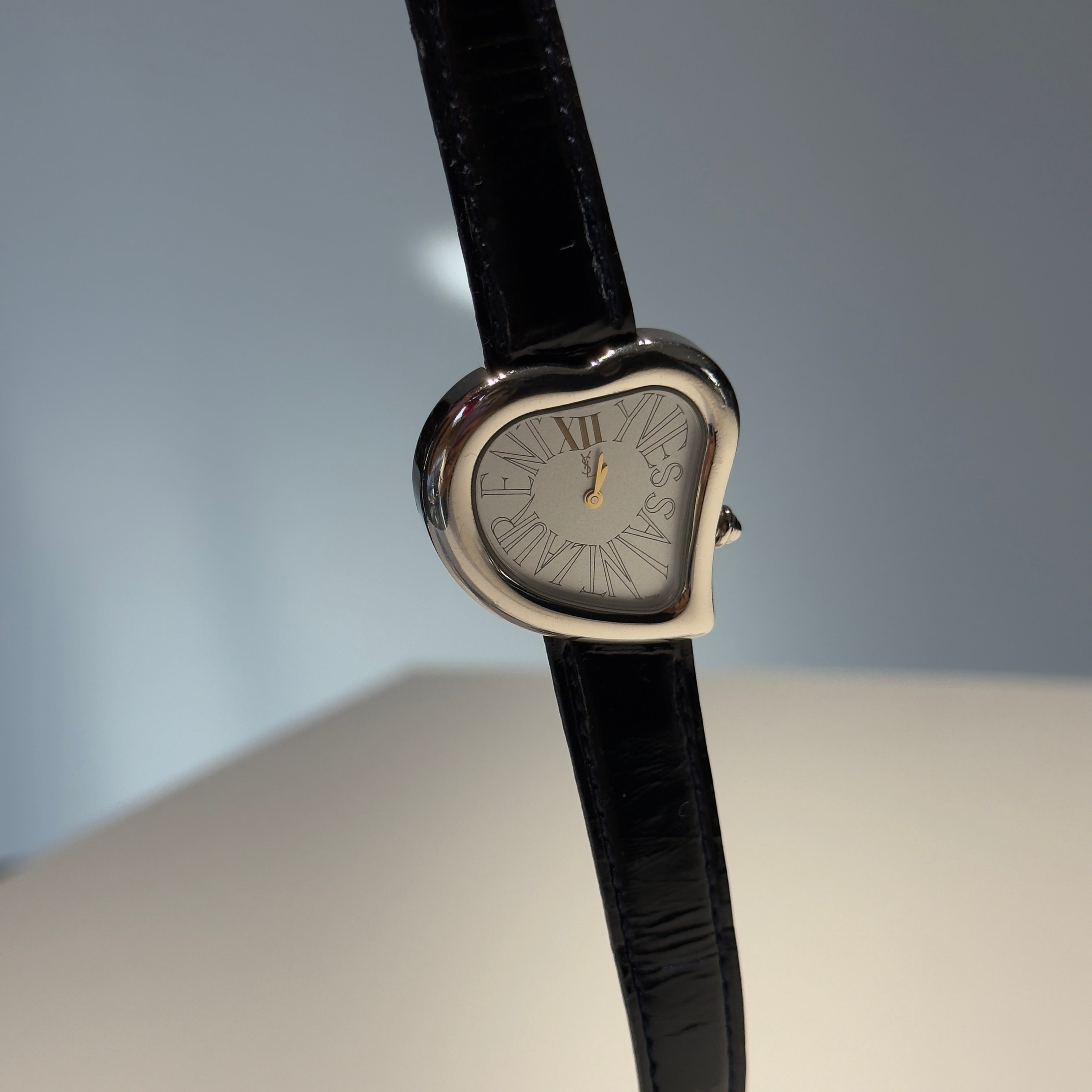 Vintage Yves Saint Laurent Heart Watch - Queen May