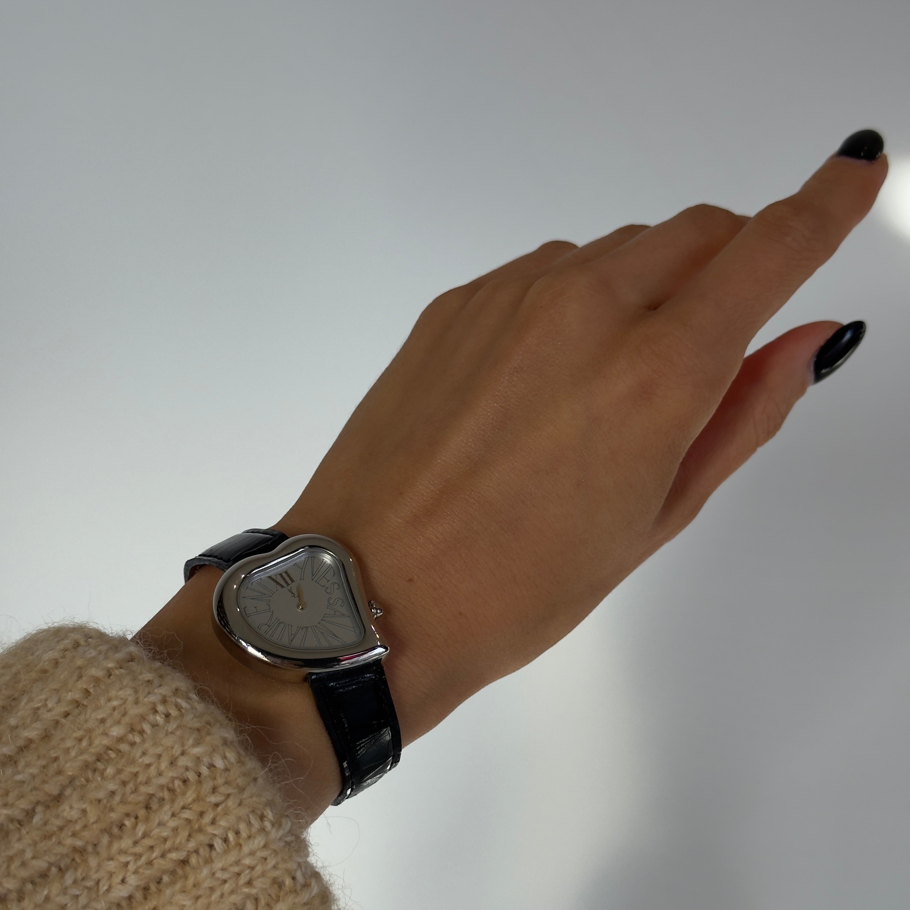 Vintage Yves Saint Laurent Heart Watch - Queen May