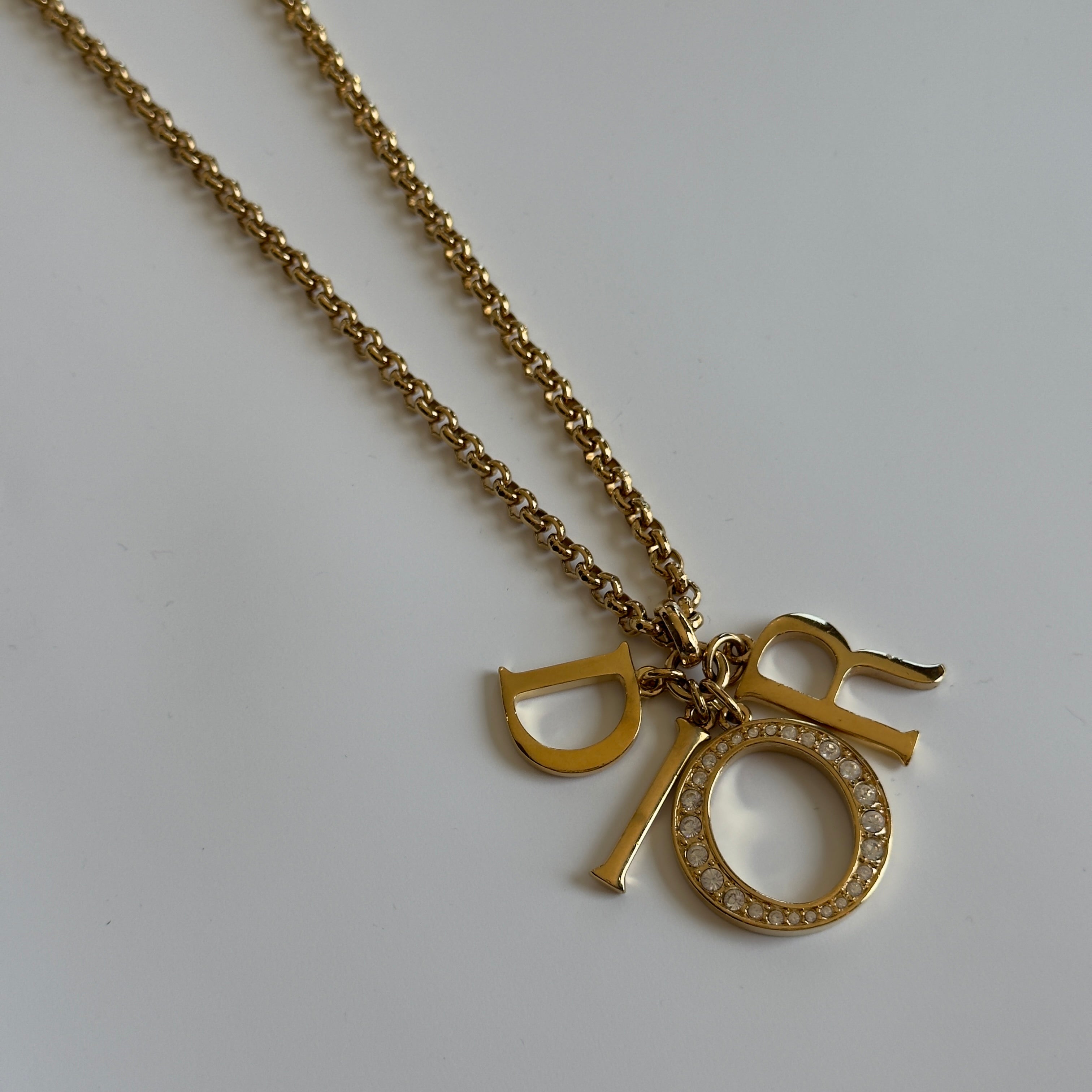 Christian Dior XL Rhinestone Necklace as seen on Carrie Bradshaw - Queen May