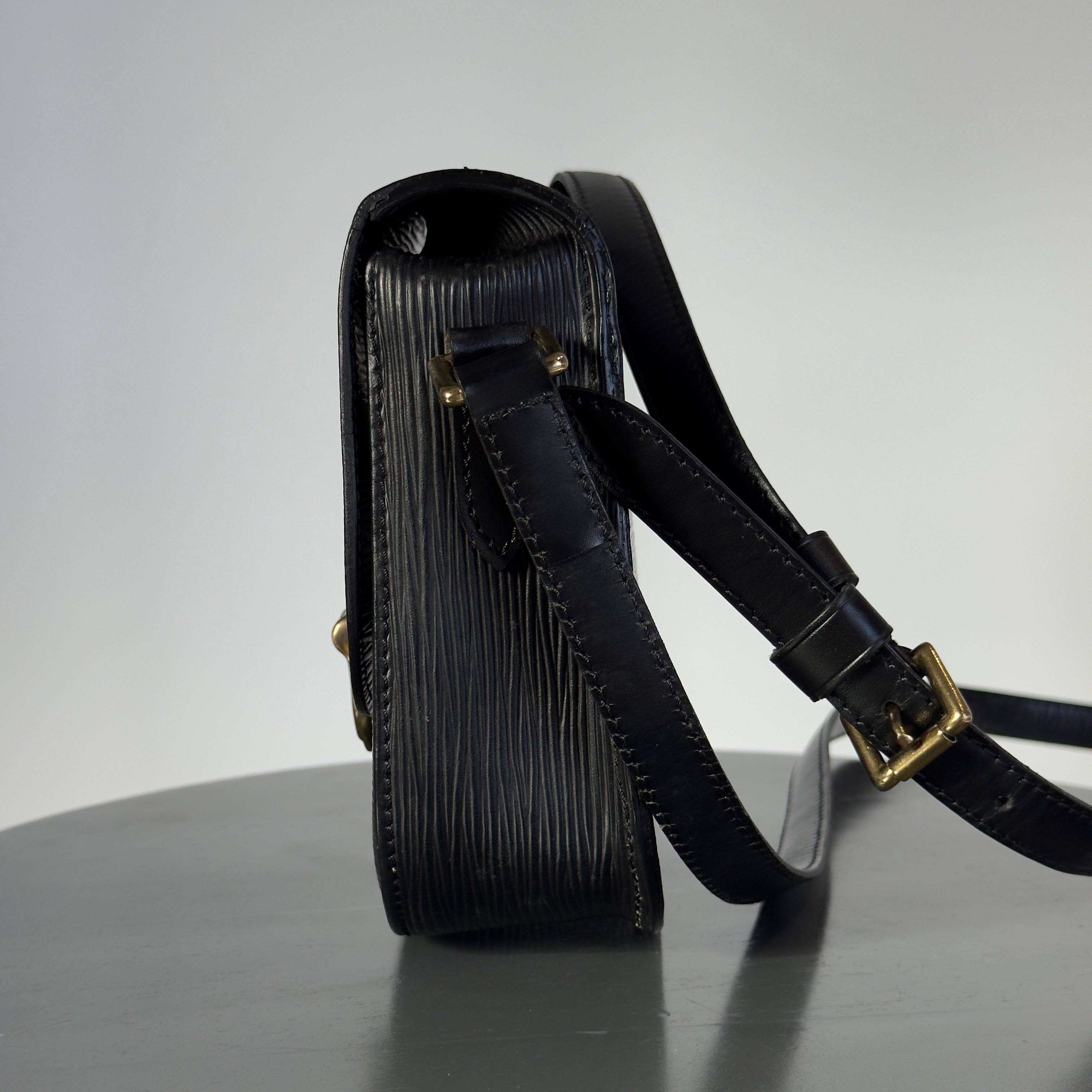 Louis Vuitton Black Epi St Cloud Mini Bag - Queen May
