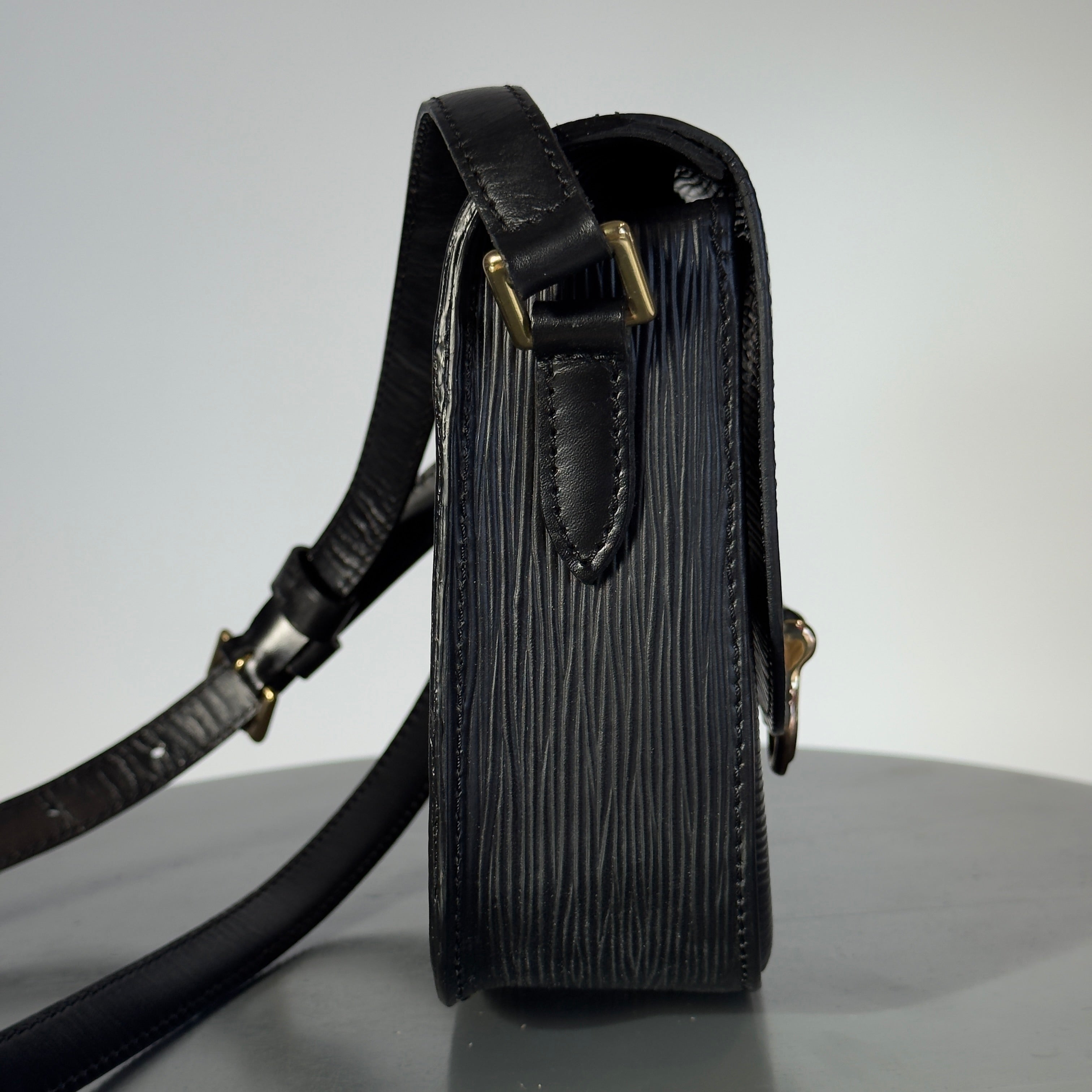 Louis Vuitton Black Epi St Cloud Mini Bag - Queen May