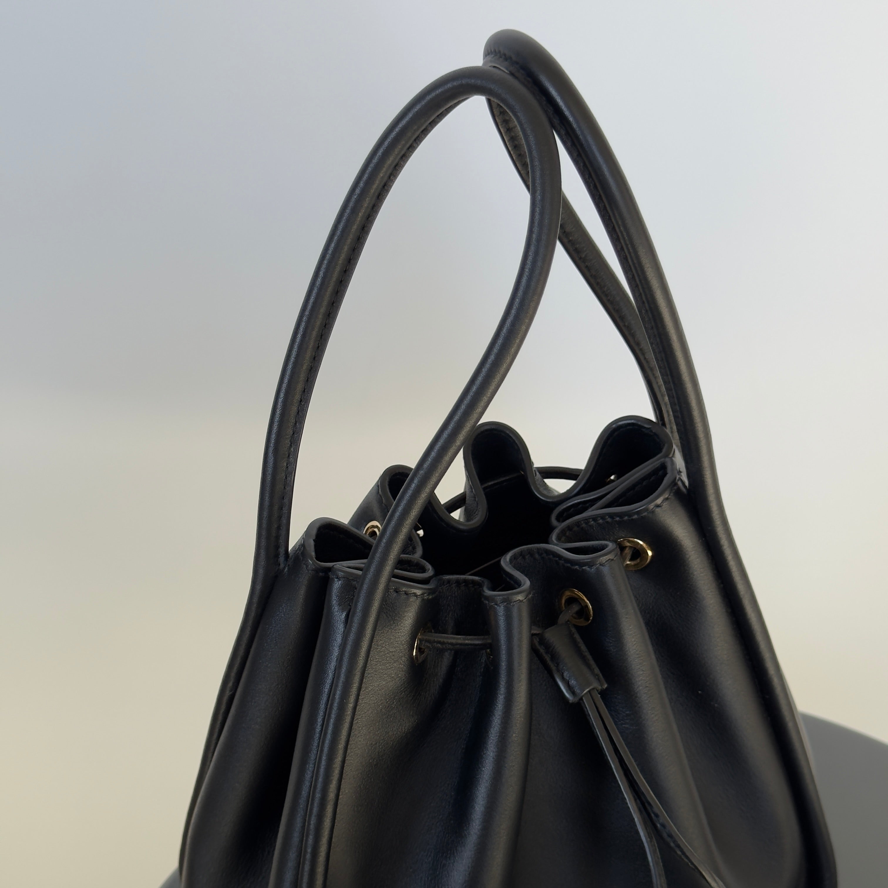Prada Darling Leather Mini Bucket Bag
