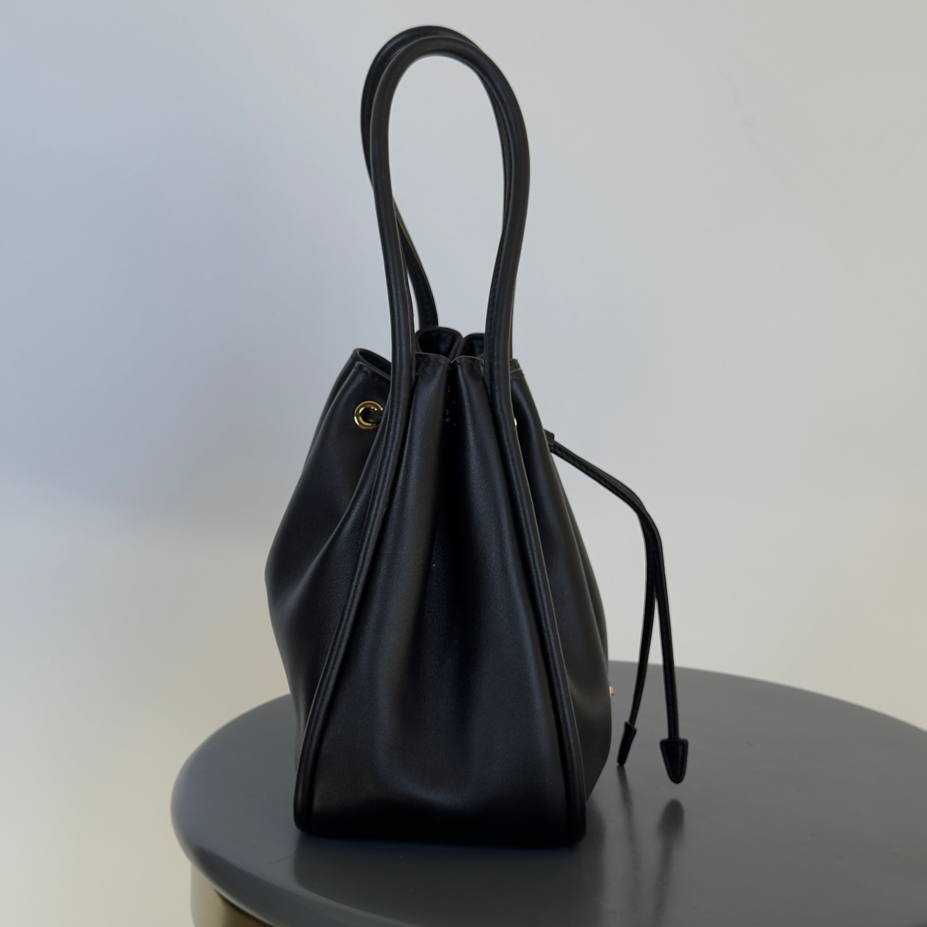 Prada Darling Leather Mini Bucket Bag