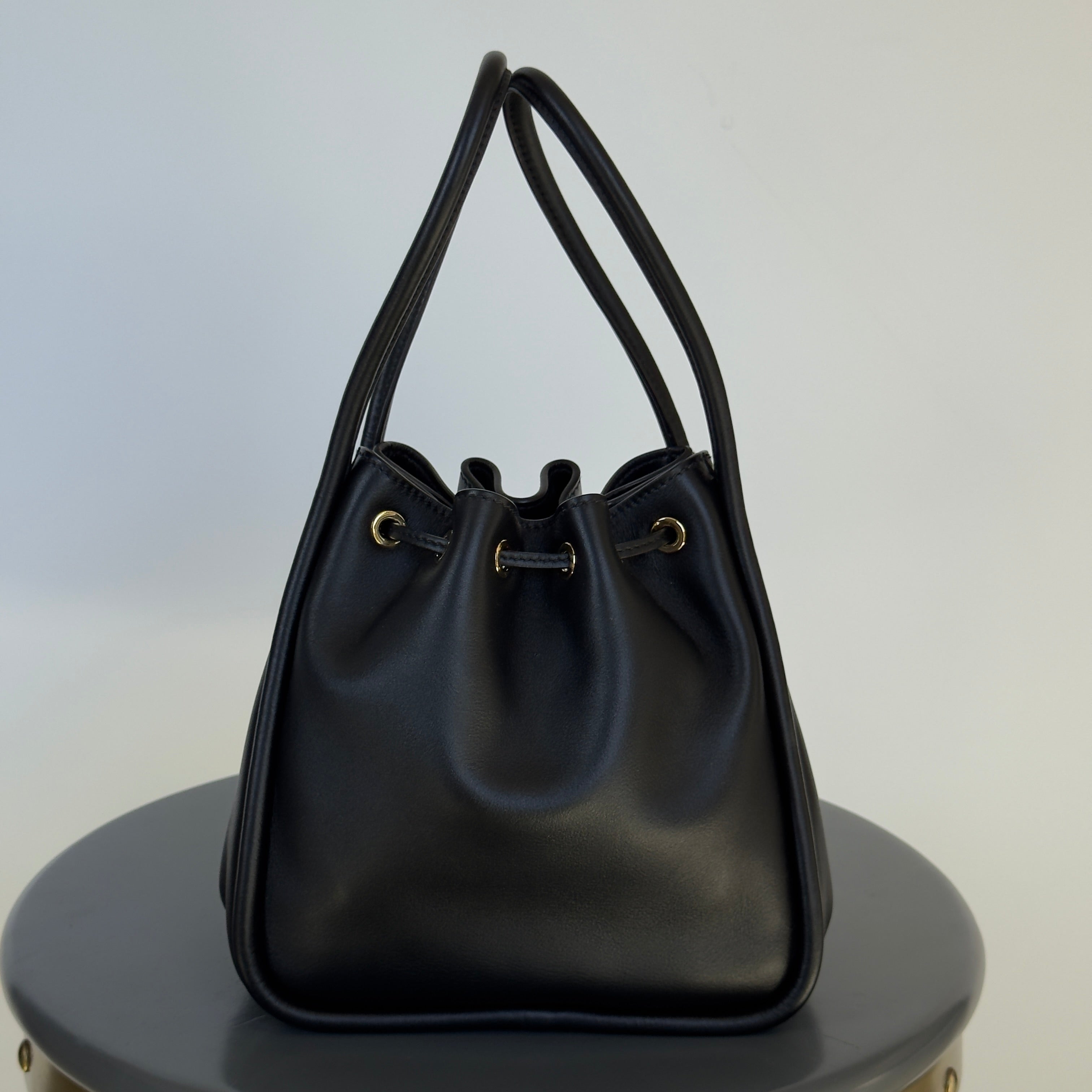 Prada Darling Leather Mini Bucket Bag