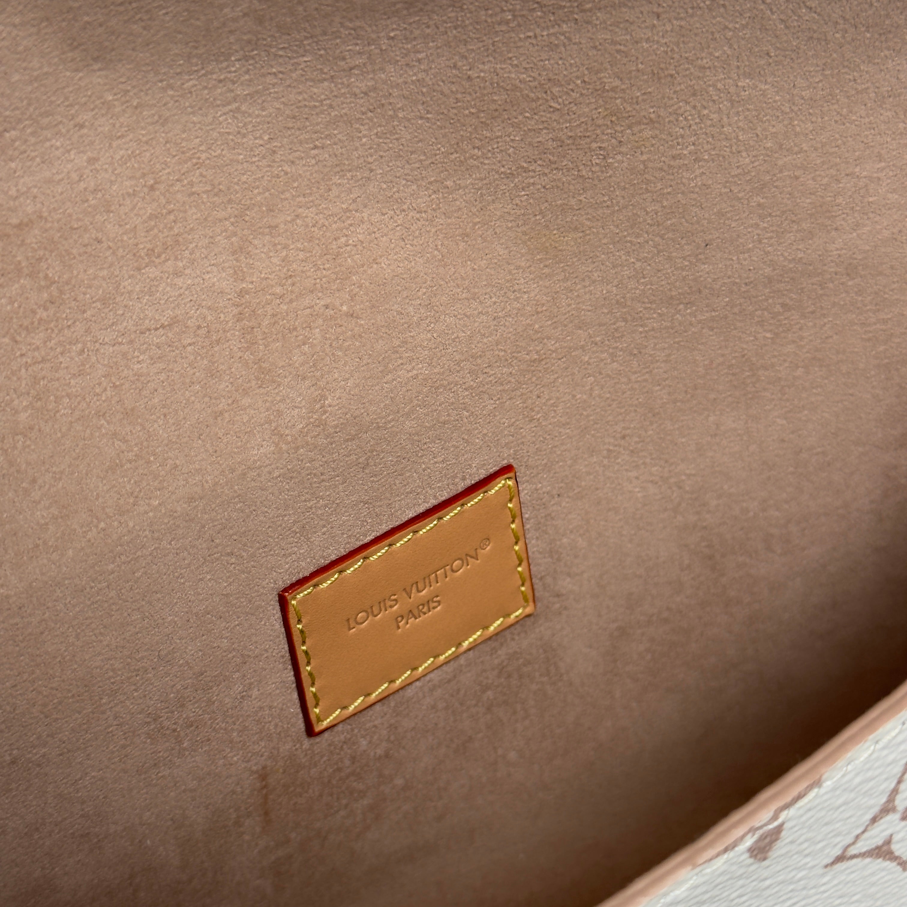 Louis Vuitton Camille Pochette In Dune - Queen May