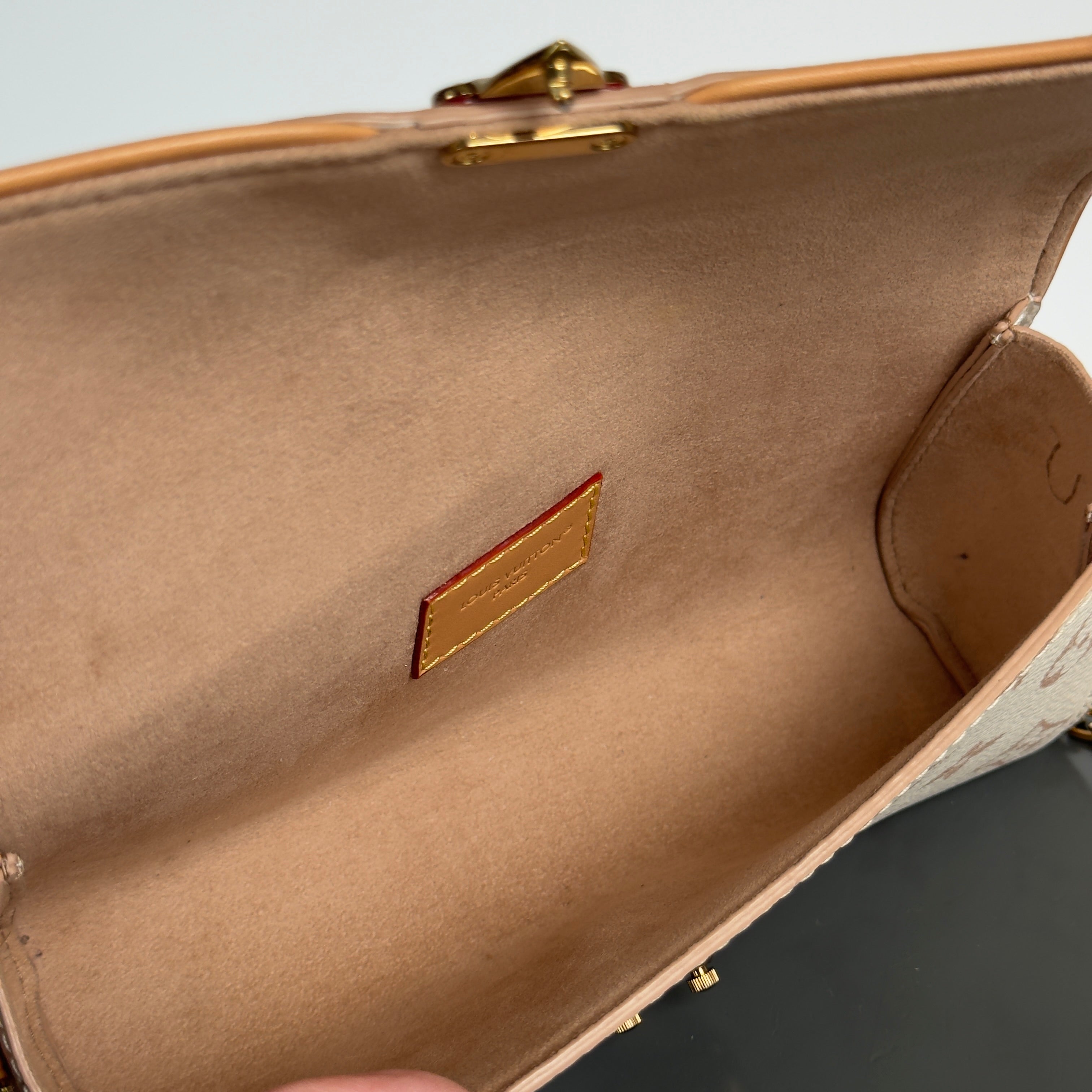 Louis Vuitton Camille Pochette In Dune - Queen May