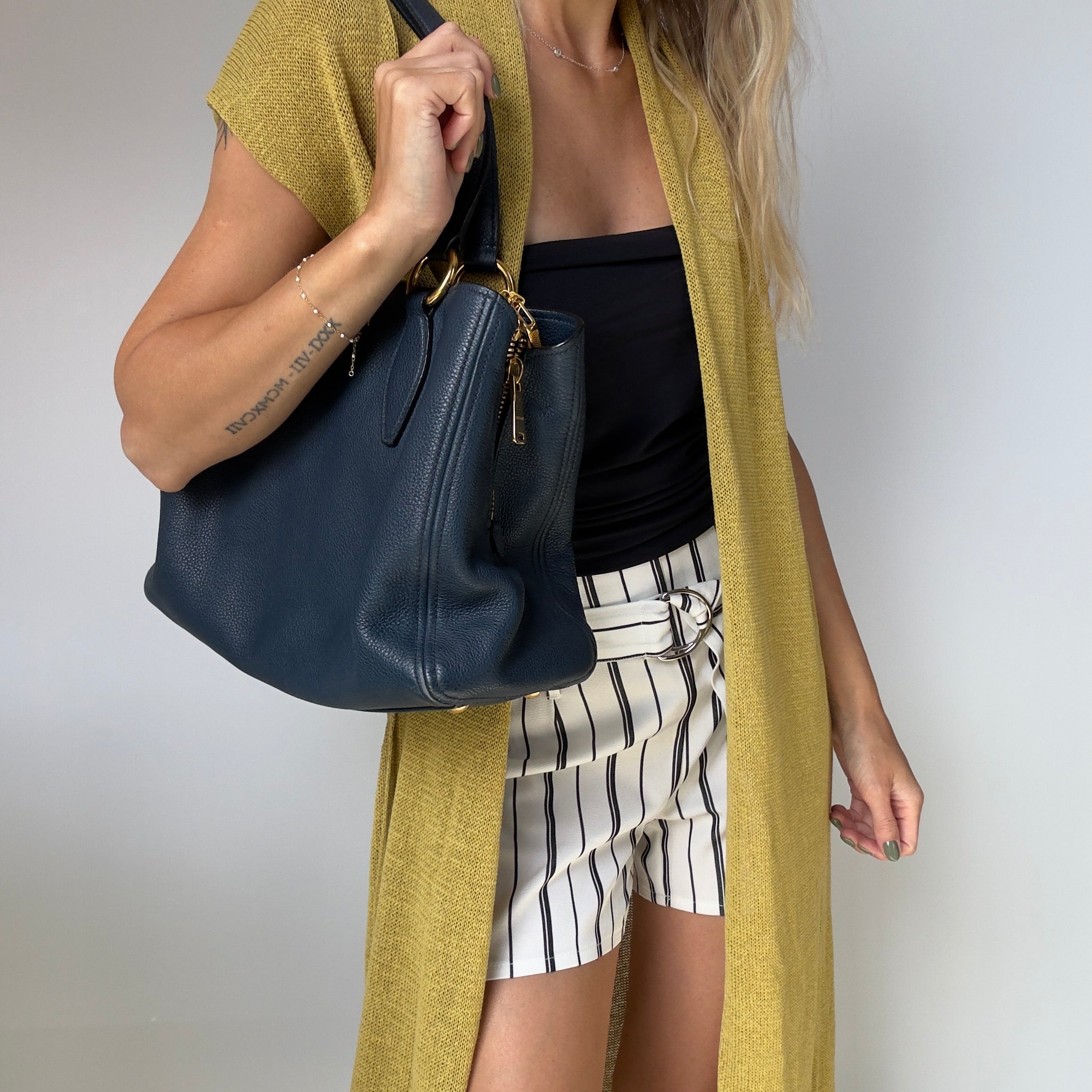 Miu Miu Vitello Caribu Tote - Queen May