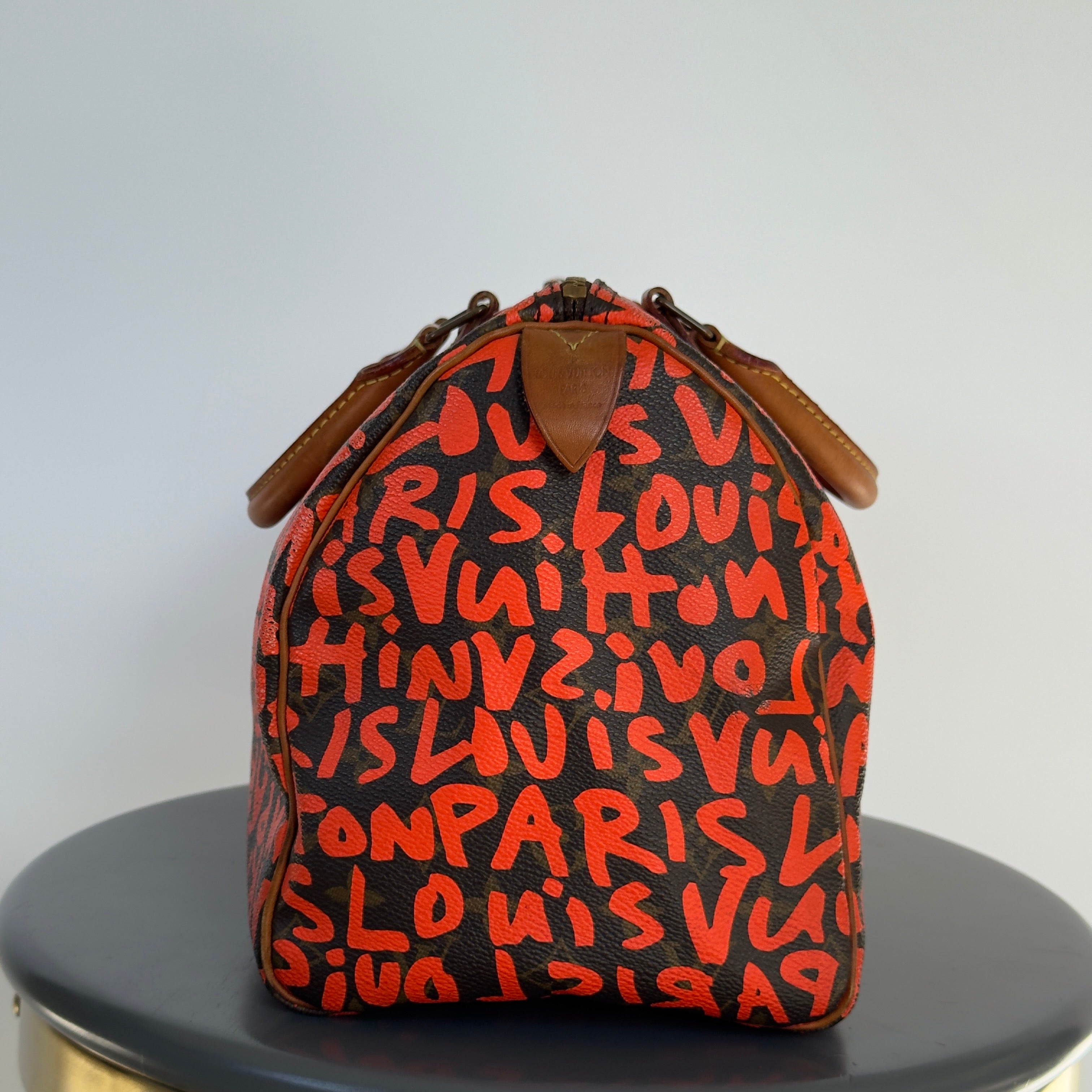 Louis Vuitton Stephen Sprouse Orange Graffiti Speedy 30 - Queen May
