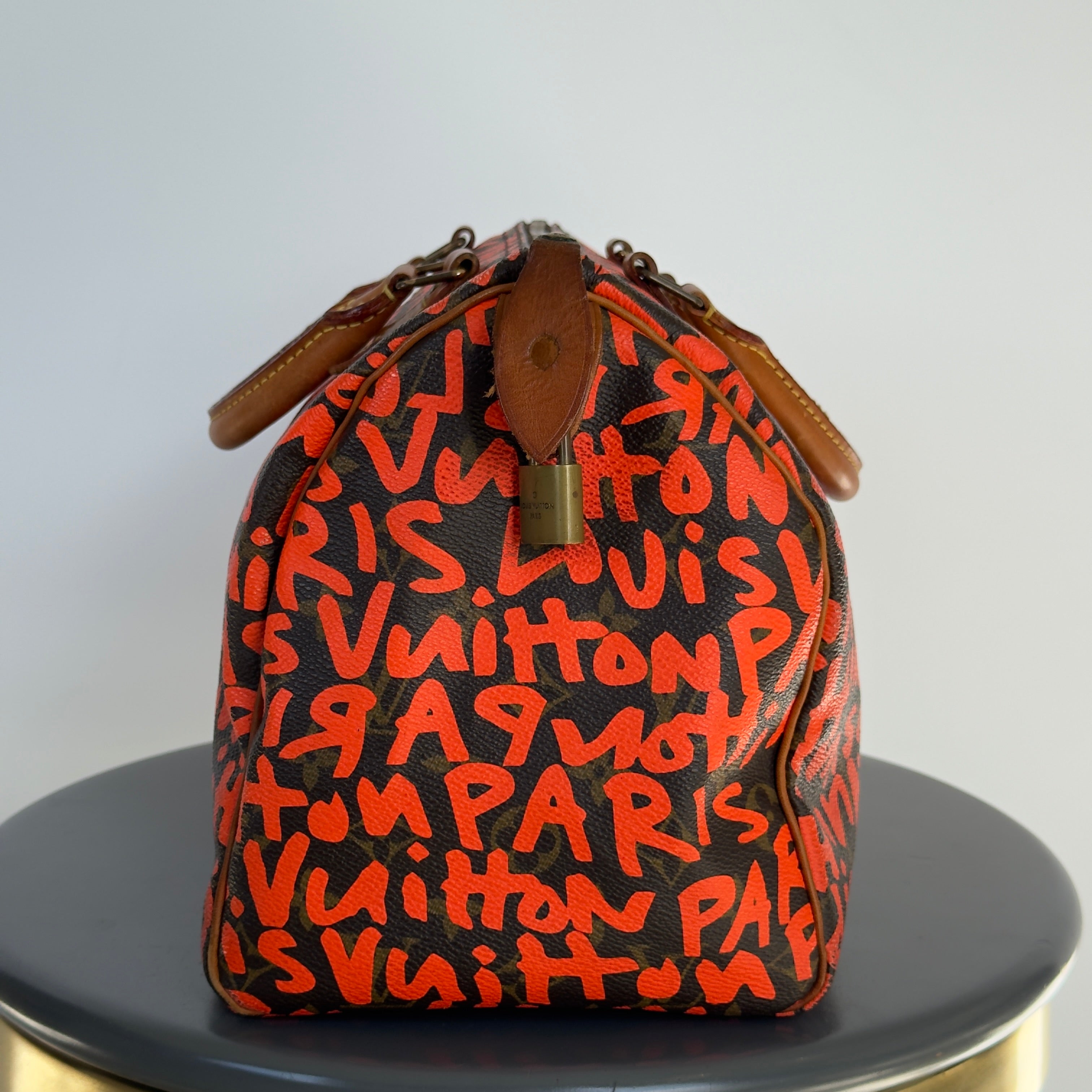 Louis Vuitton Stephen Sprouse Orange Graffiti Speedy 30 - Queen May