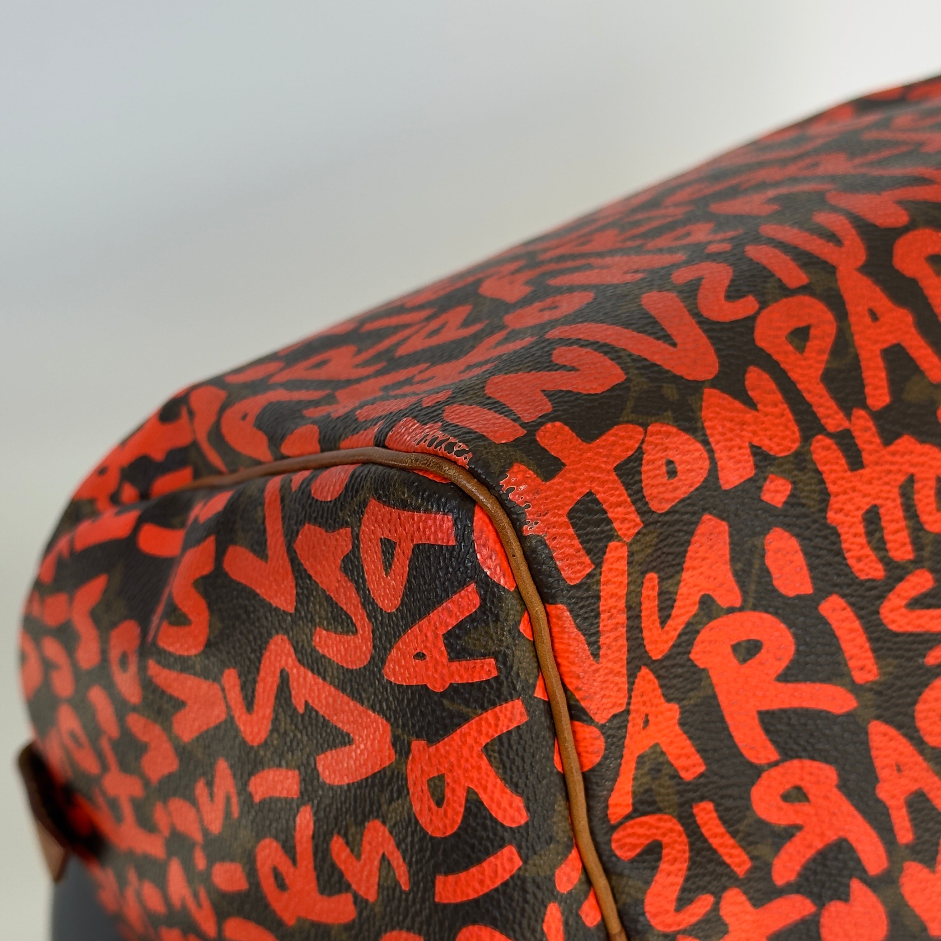 Louis Vuitton Stephen Sprouse Orange Graffiti Speedy 30 - Queen May
