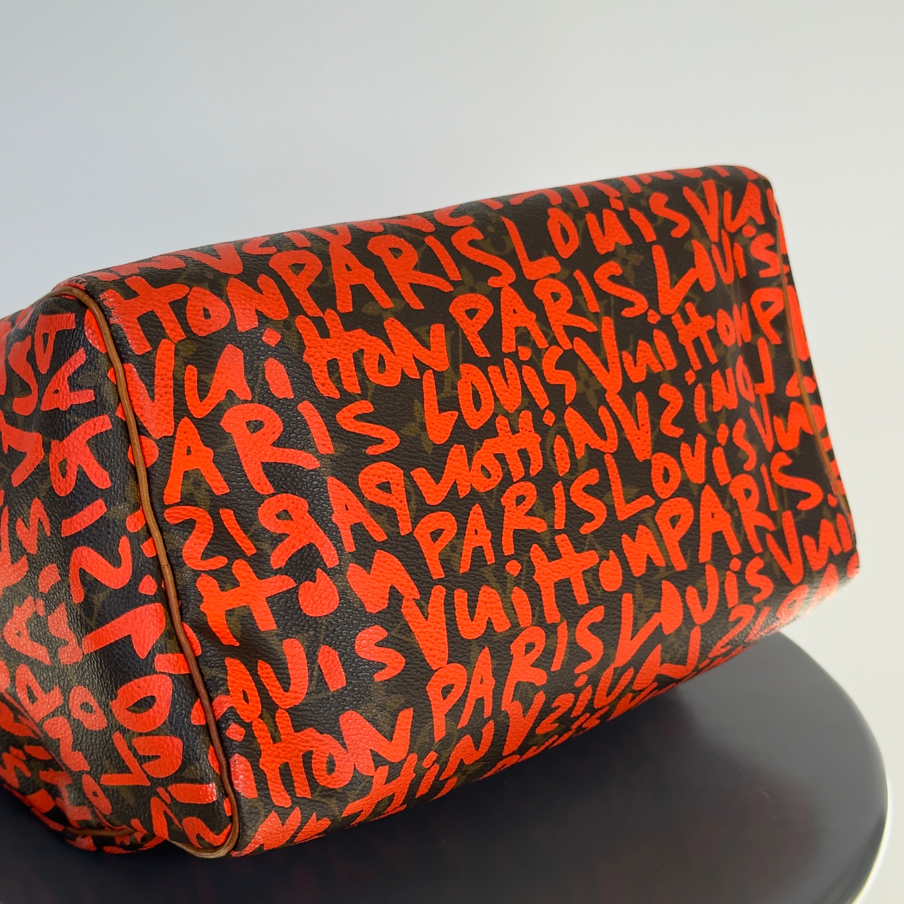 Louis Vuitton Stephen Sprouse Orange Graffiti Speedy 30 - Queen May