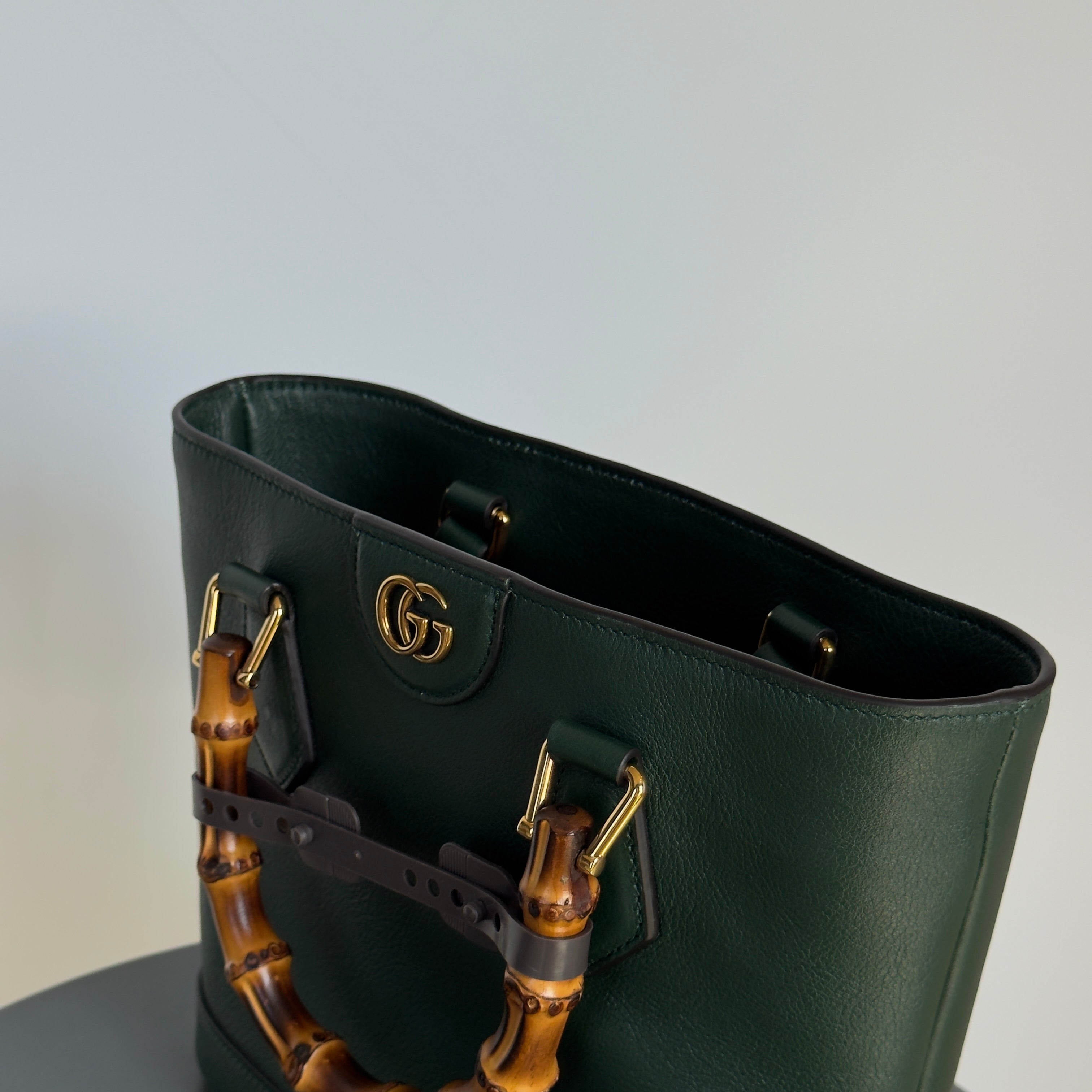Gucci Diana Leather Tote Bag - Queen May