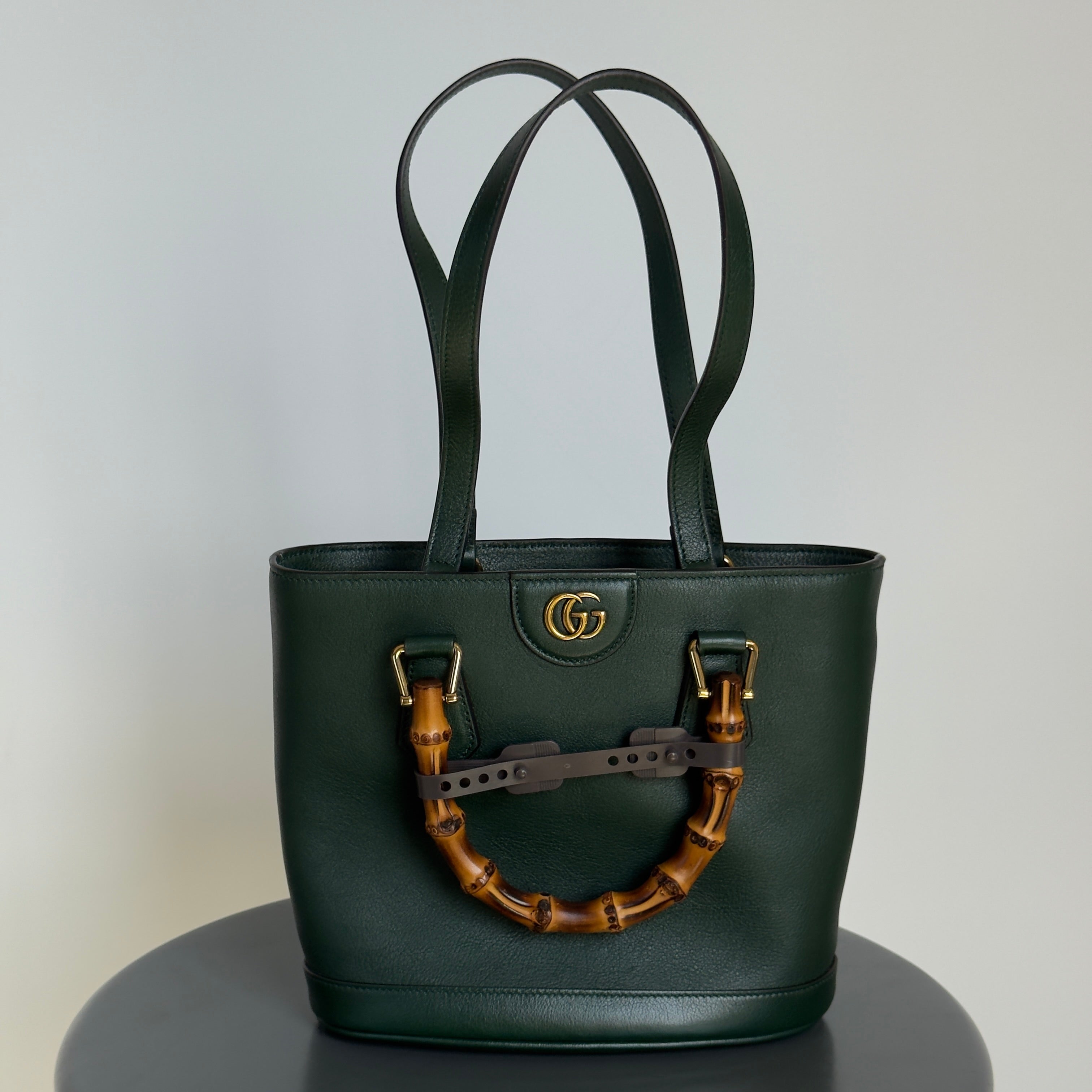 Gucci Diana Leather Tote Bag - Queen May