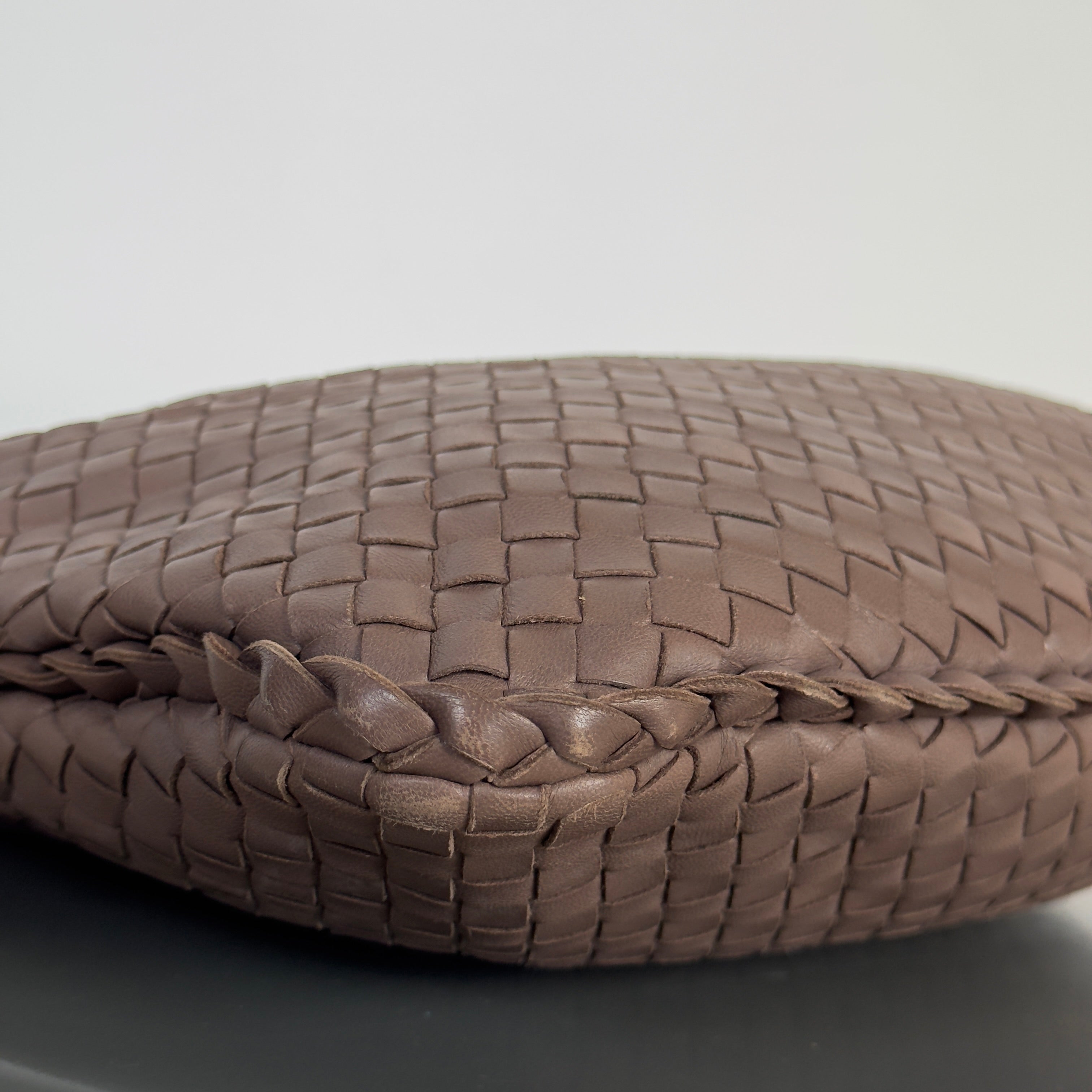 Bottega Veneta Intrecciato Hobo Brown - Queen May