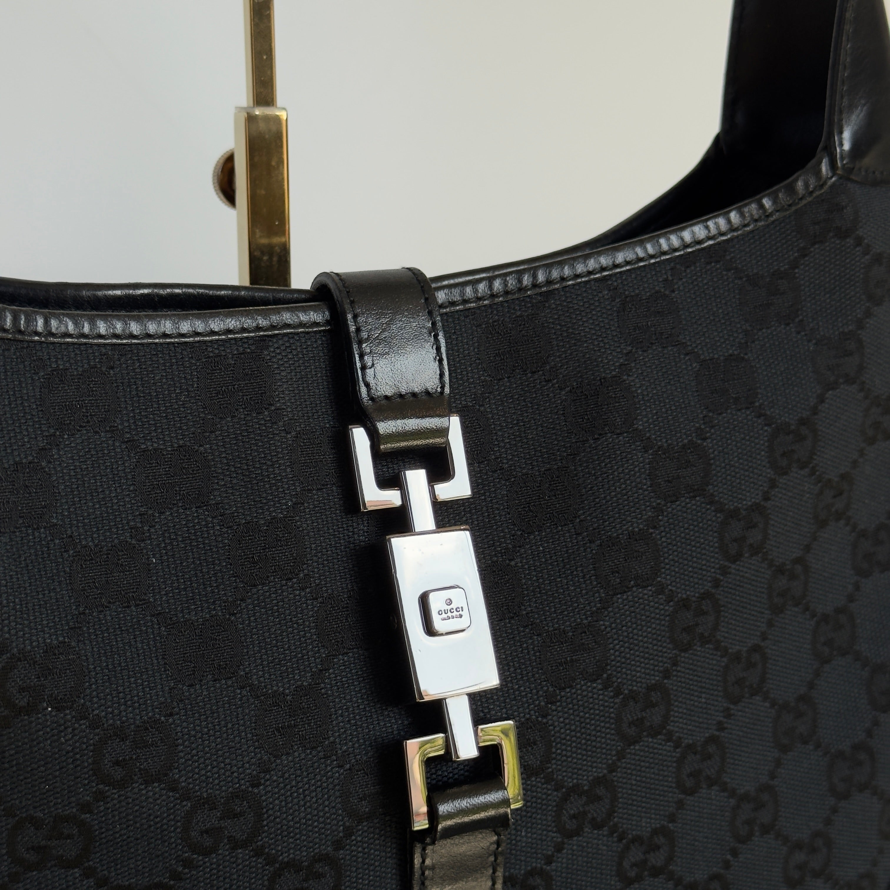 Vintage Gucci GG Monogram Jackie Bag - Queen May
