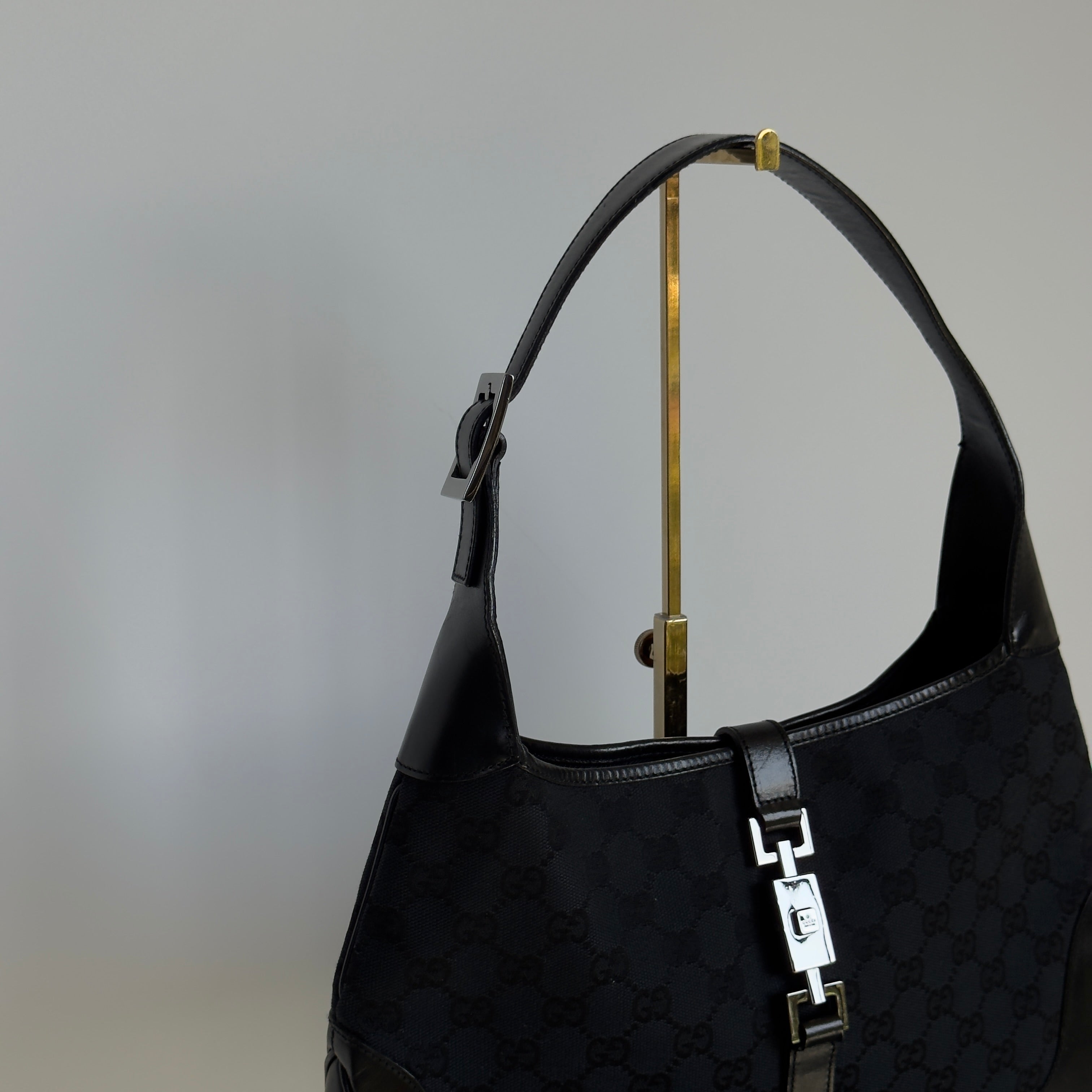 Vintage Gucci GG Monogram Jackie Bag - Queen May