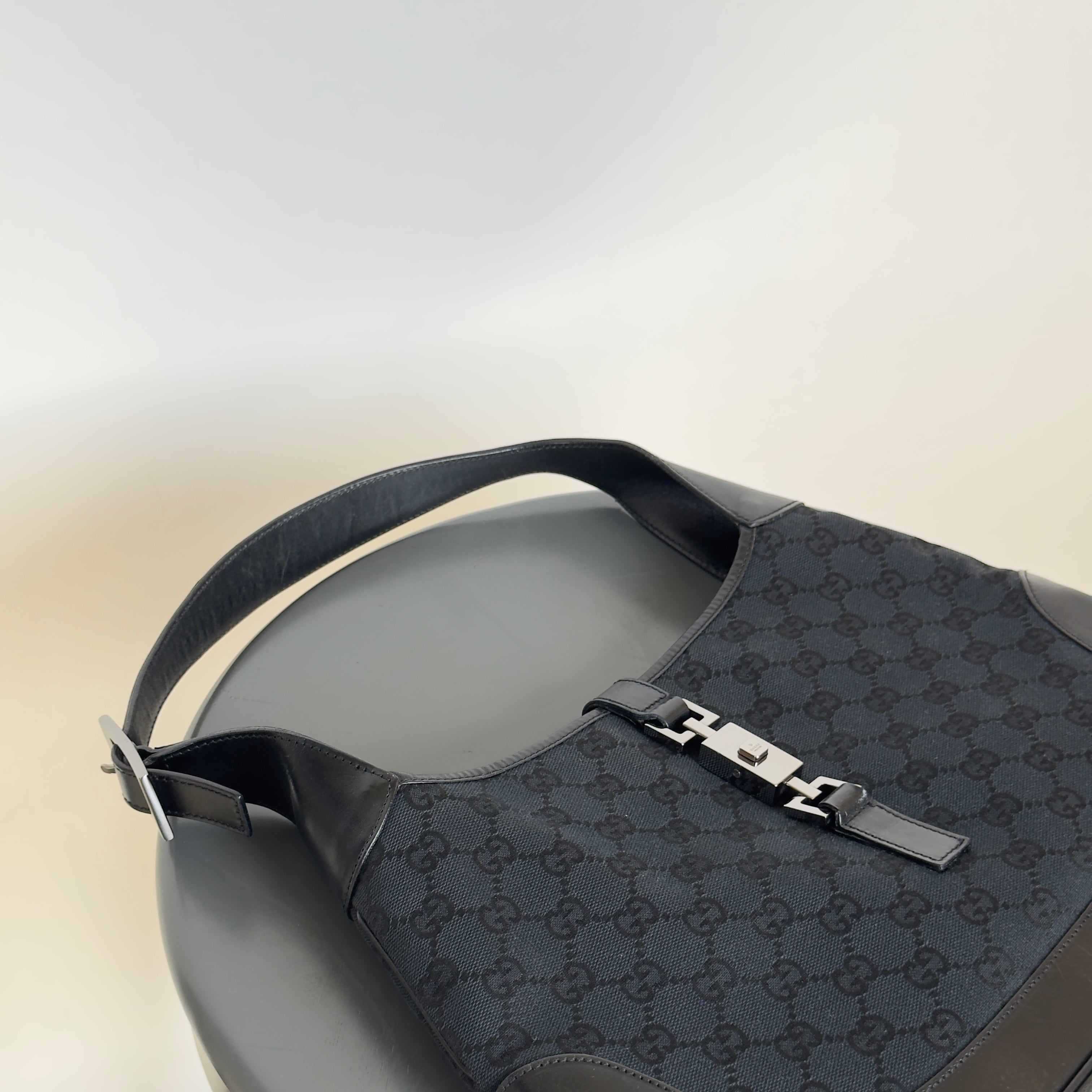 Vintage Gucci GG Monogram Jackie Bag - Queen May