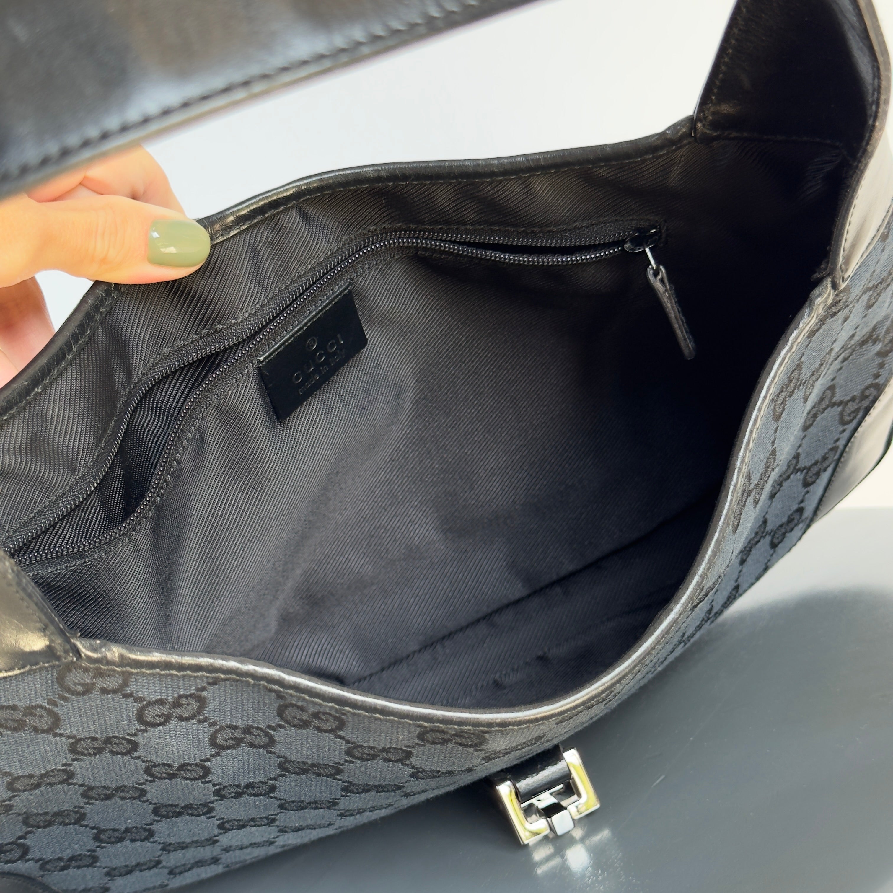 Vintage Gucci GG Monogram Jackie Bag - Queen May