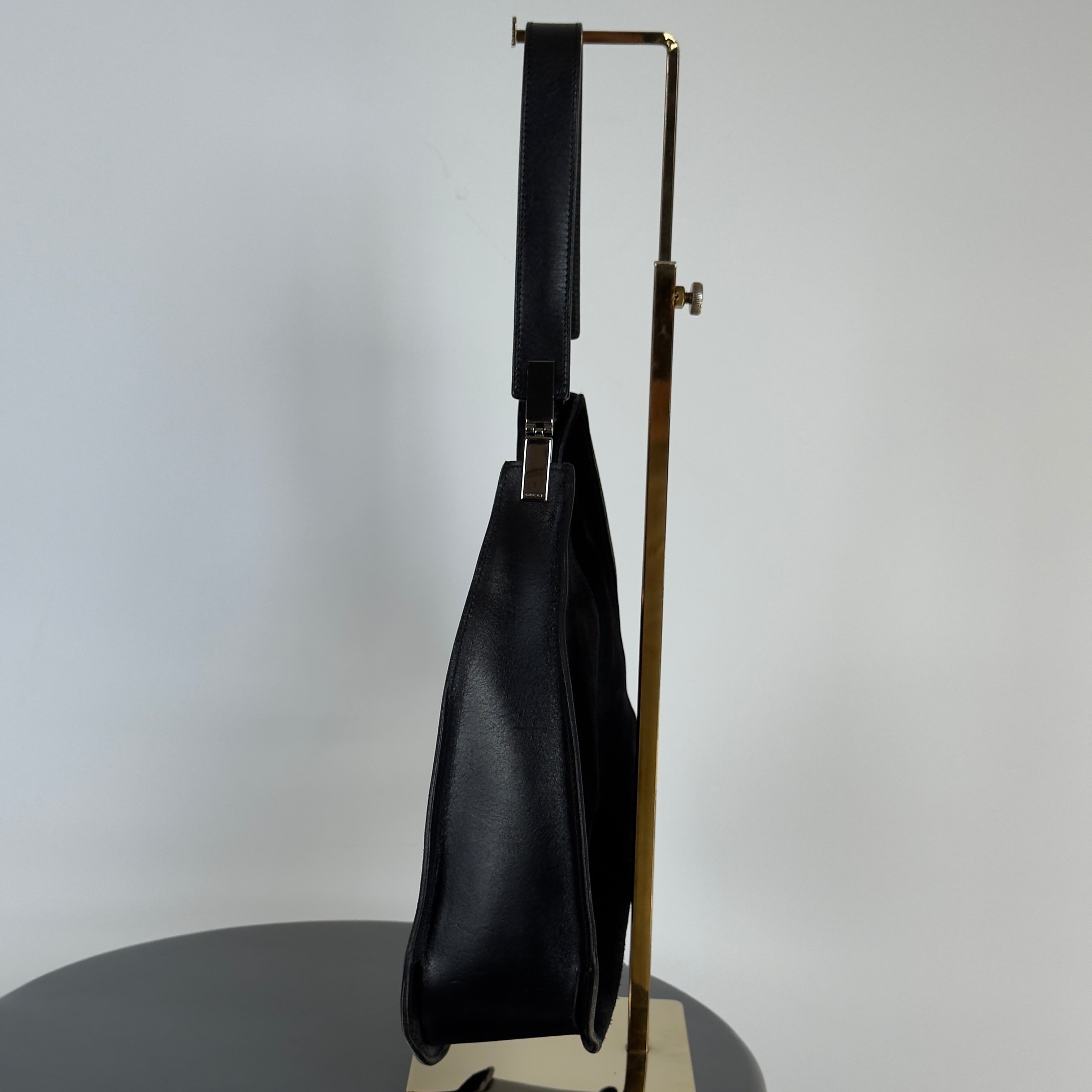 Gucci Black Suede Hobo - Queen May