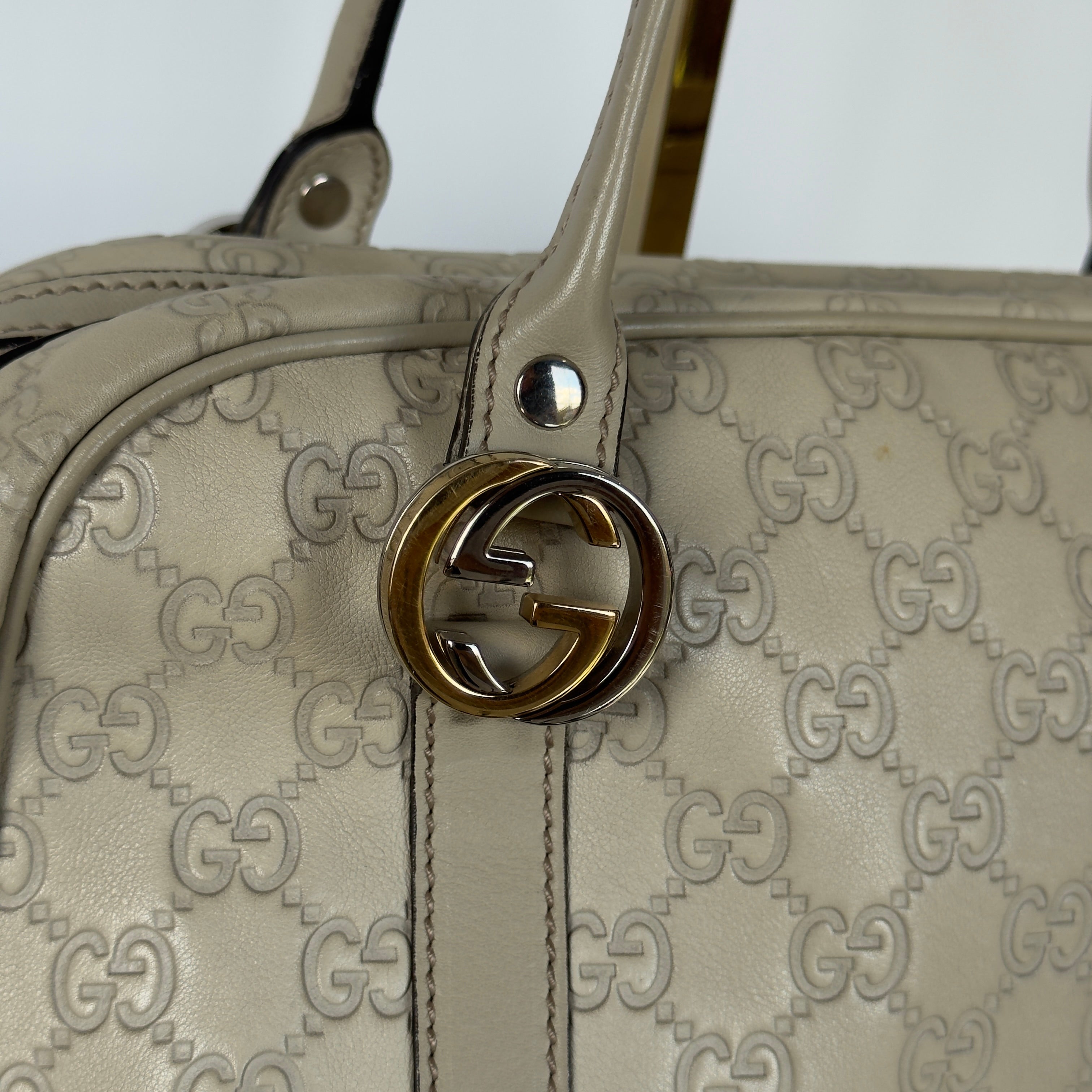 Gucci Guccissima Twins Boston Bag - Queen May