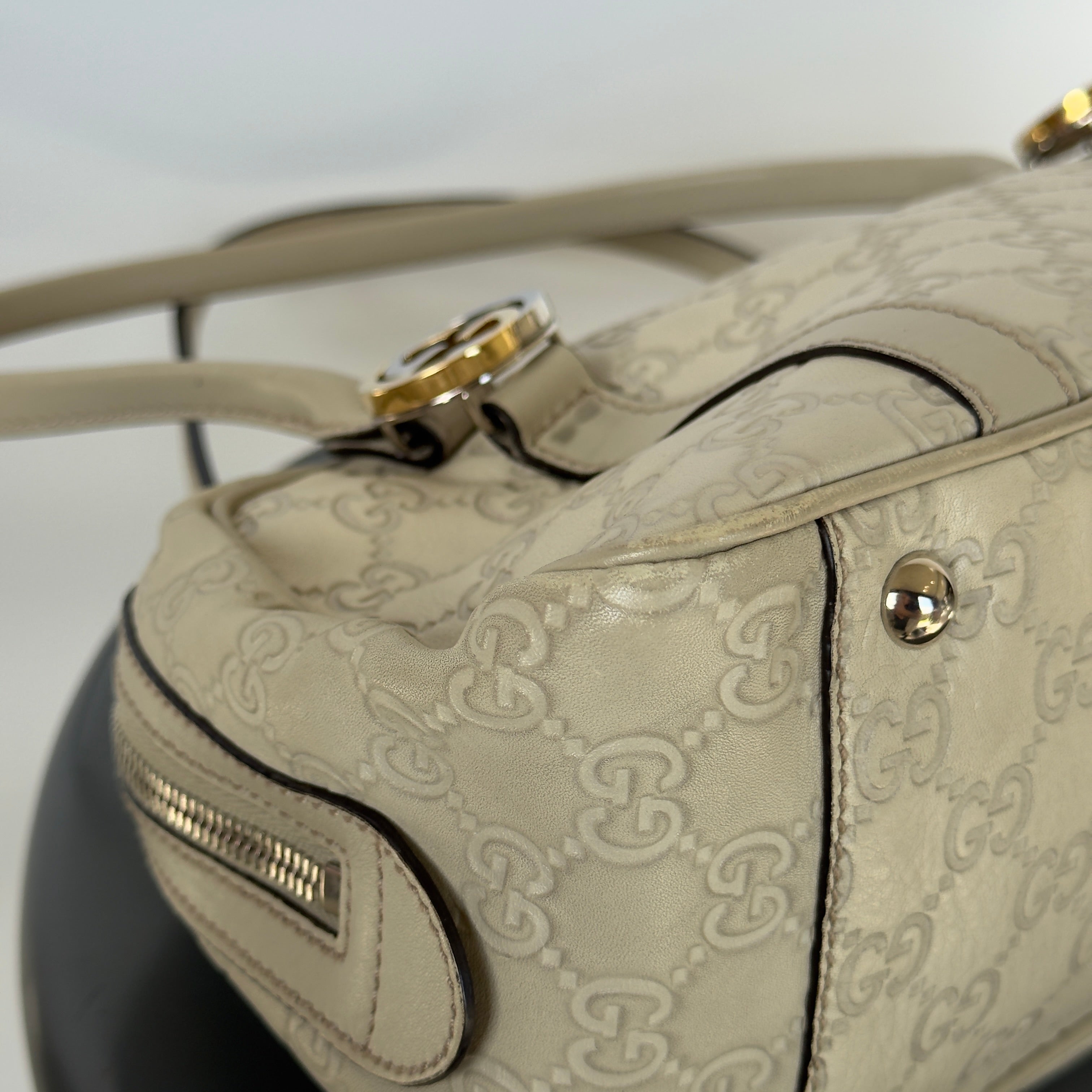 Gucci Guccissima Twins Boston Bag - Queen May