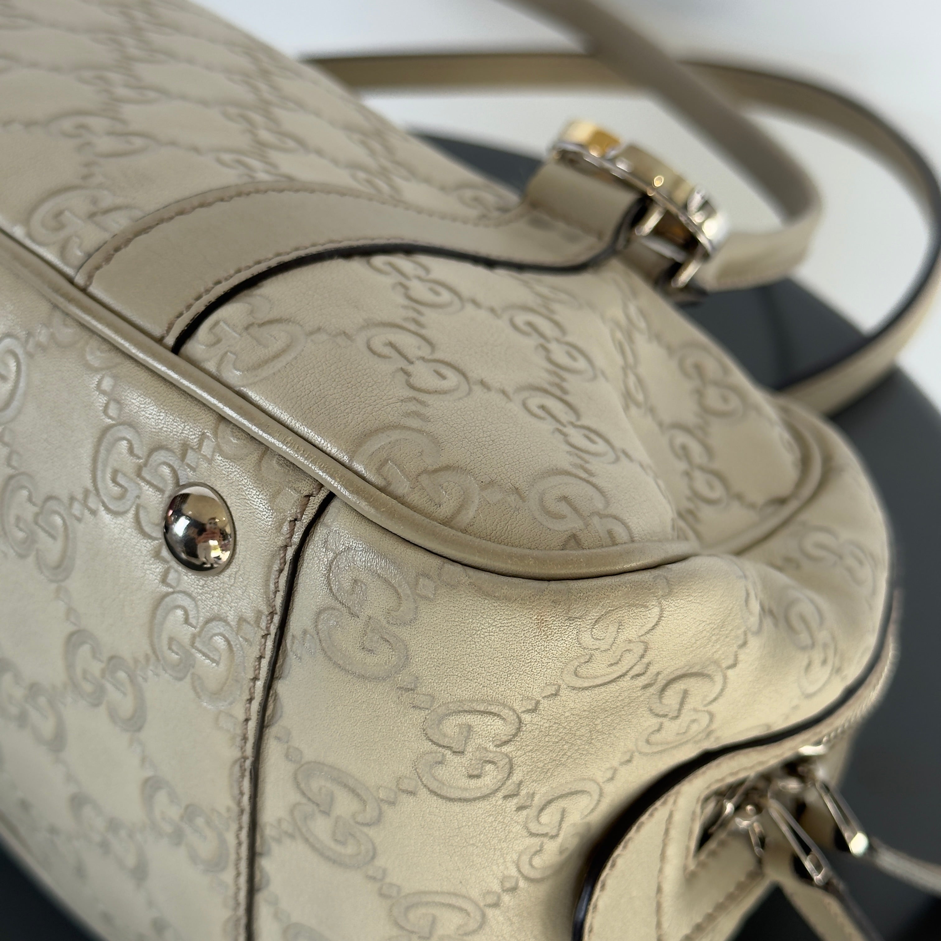 Gucci Guccissima Twins Boston Bag - Queen May