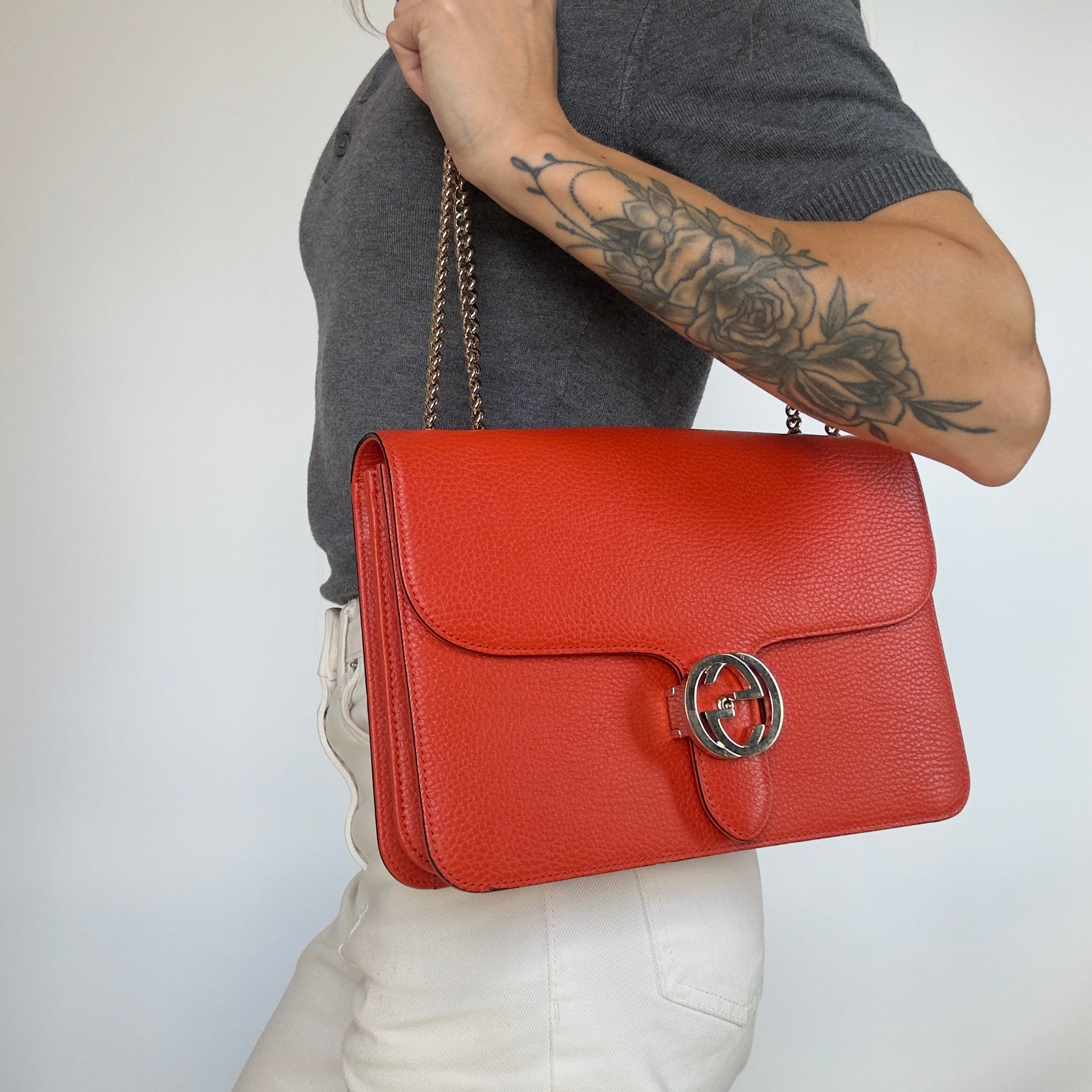 Gucci Interlocking G Dollar Bag - Queen May