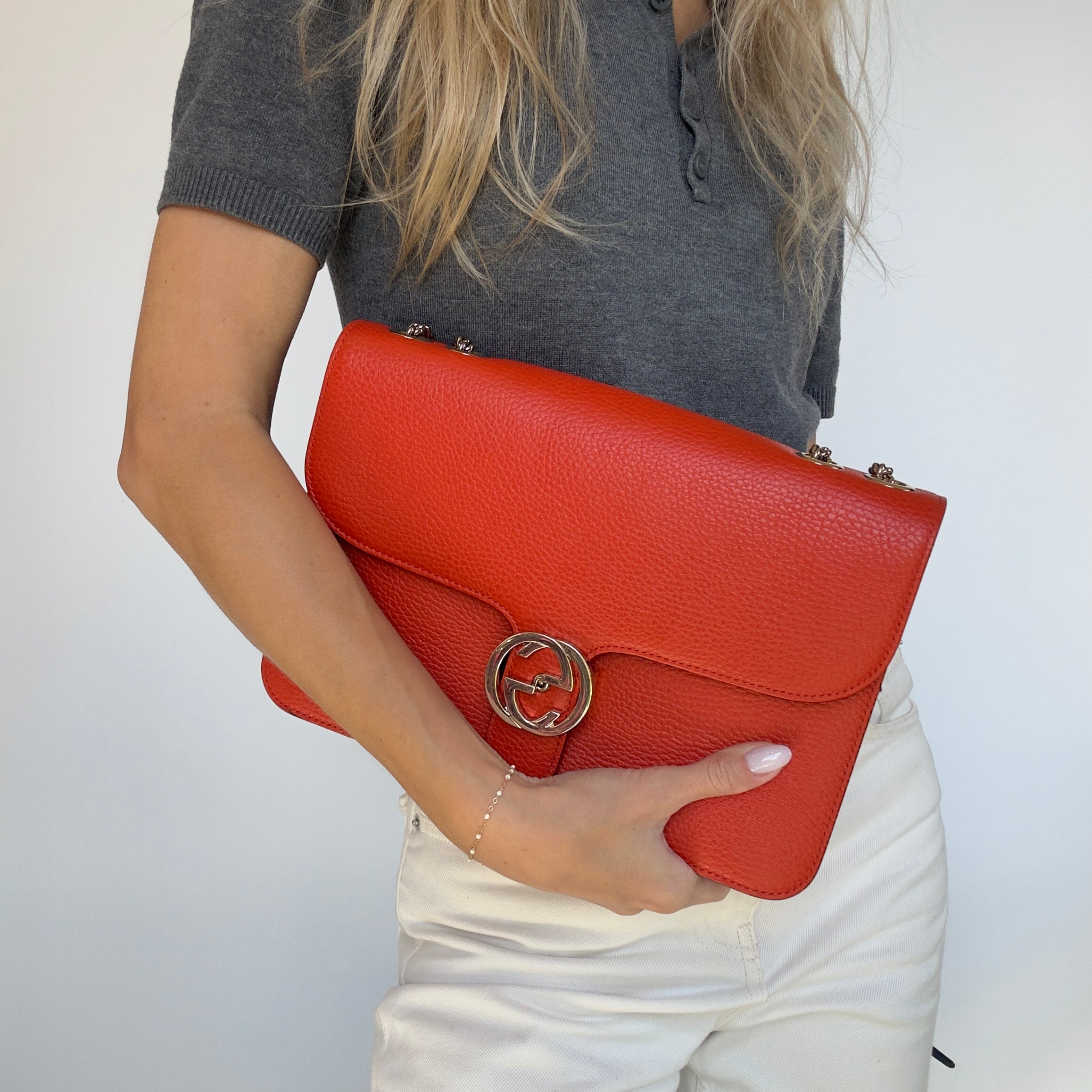 Gucci Interlocking G Dollar Bag - Queen May