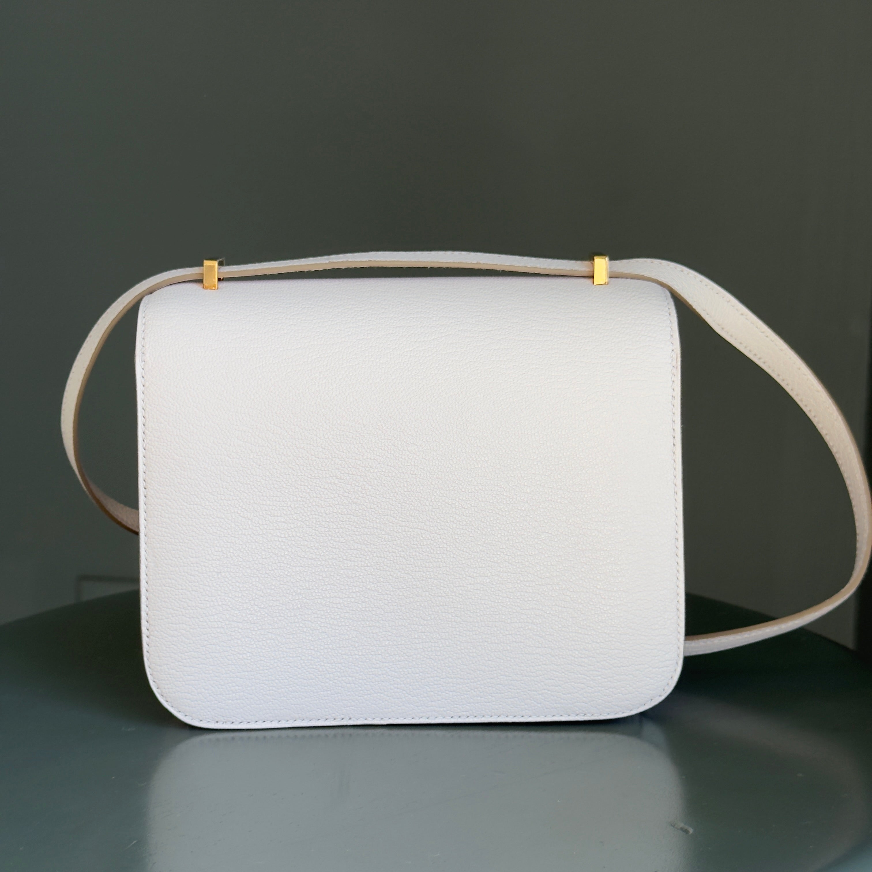 Hermes Chevre Mysore Constance 18 Mauve Pale - Queen May