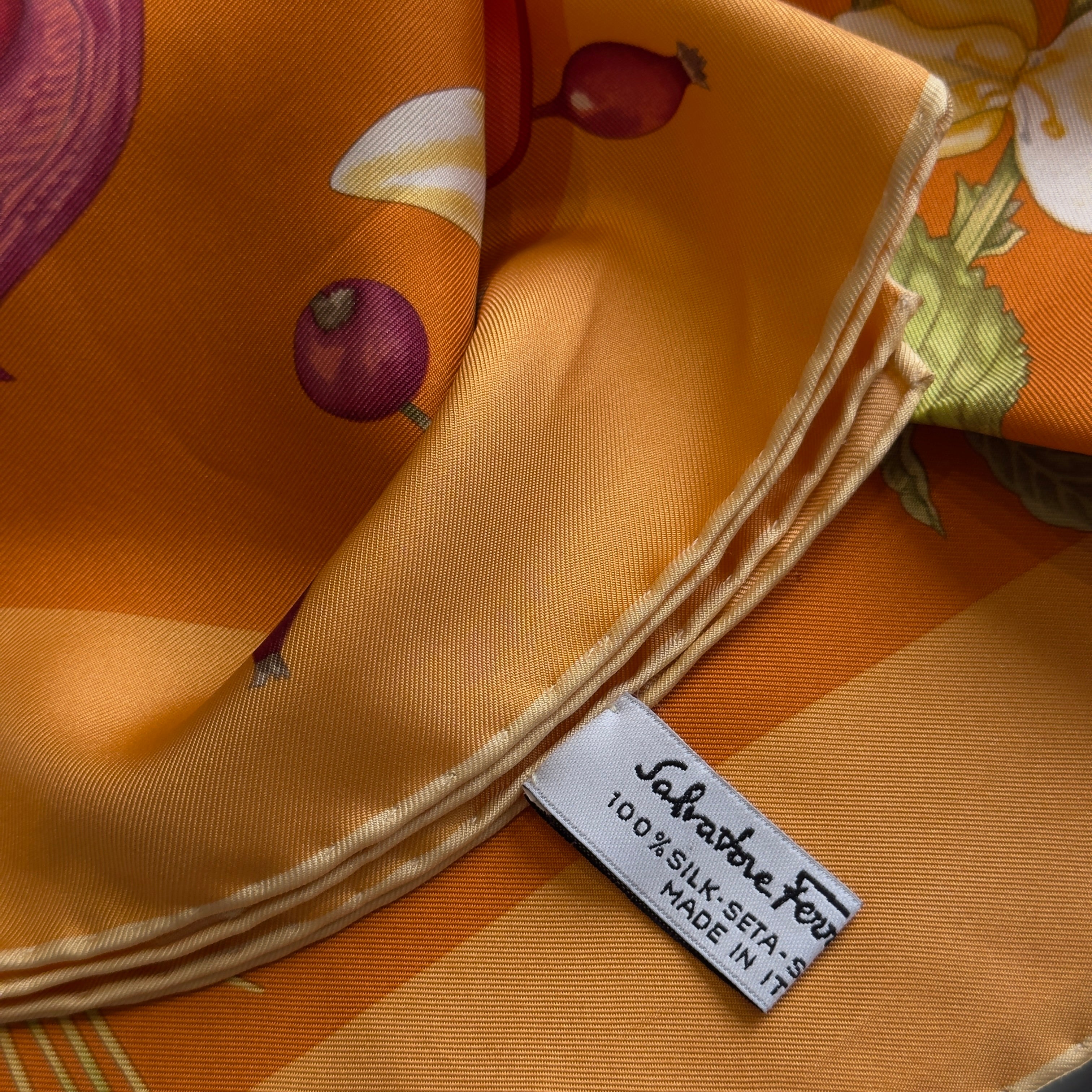 Salvatore Ferragamo Silk Scarf - Queen May