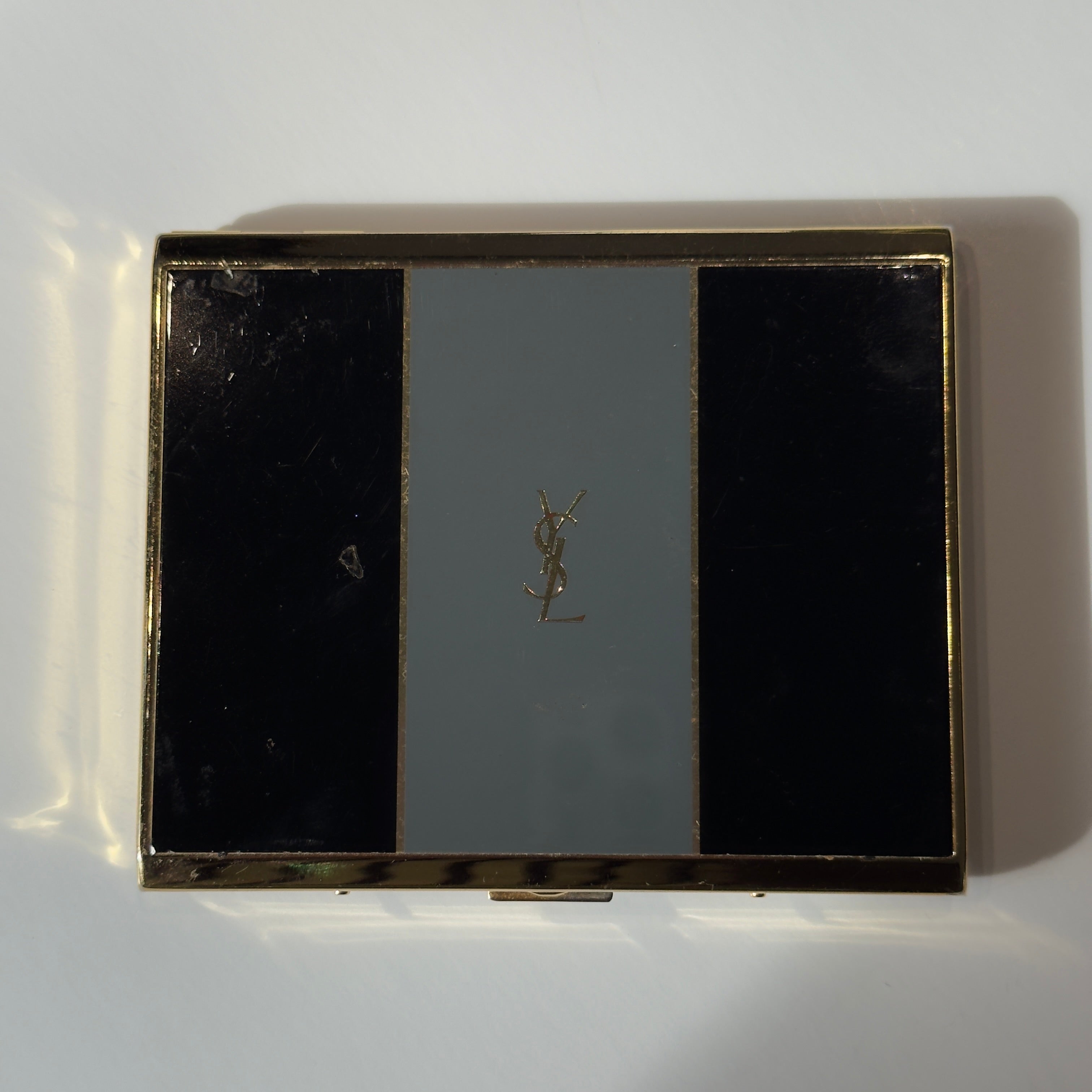 Vintage Yves Saint Laurent Cigarette Case / Card Holder - Queen May