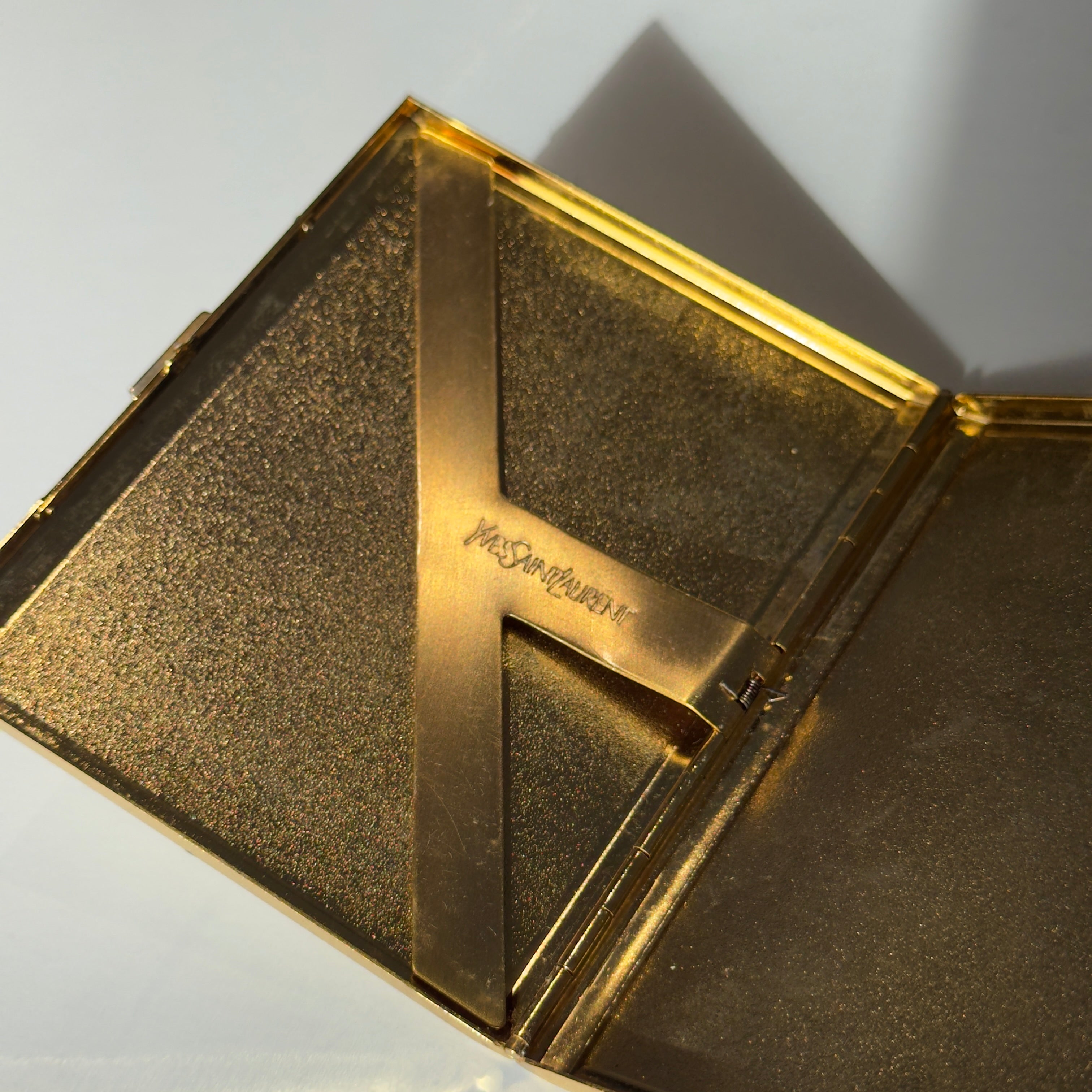 Vintage Yves Saint Laurent Cigarette Case / Card Holder - Queen May