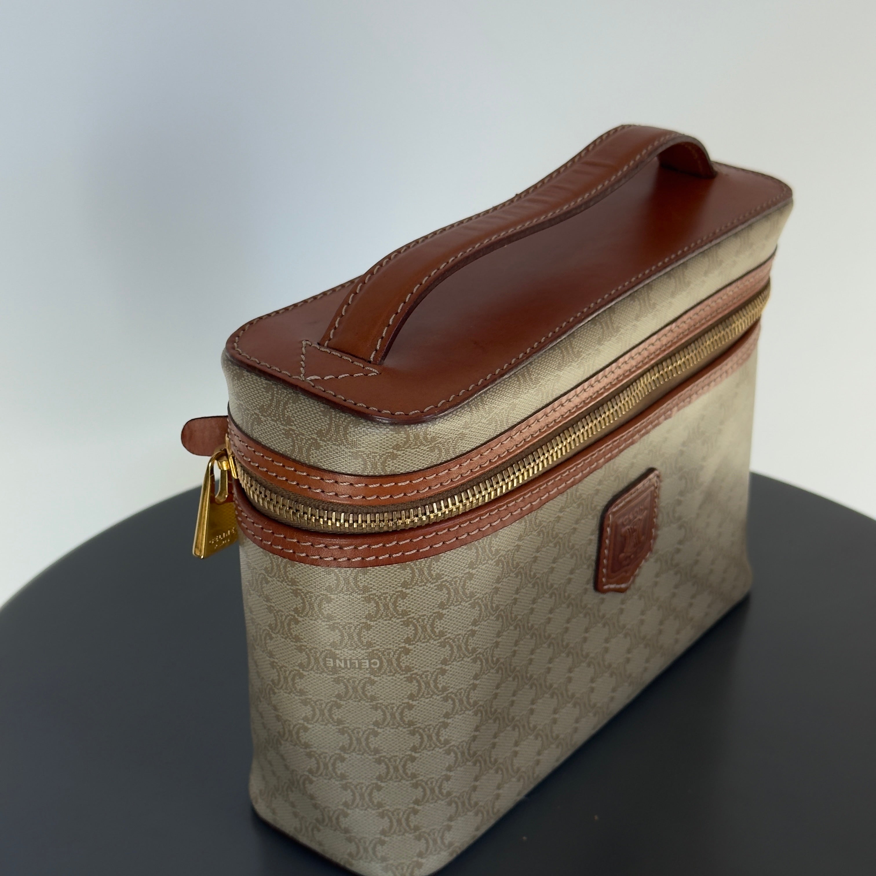 Celine Macadam Canvas Vanity Case - Queen May