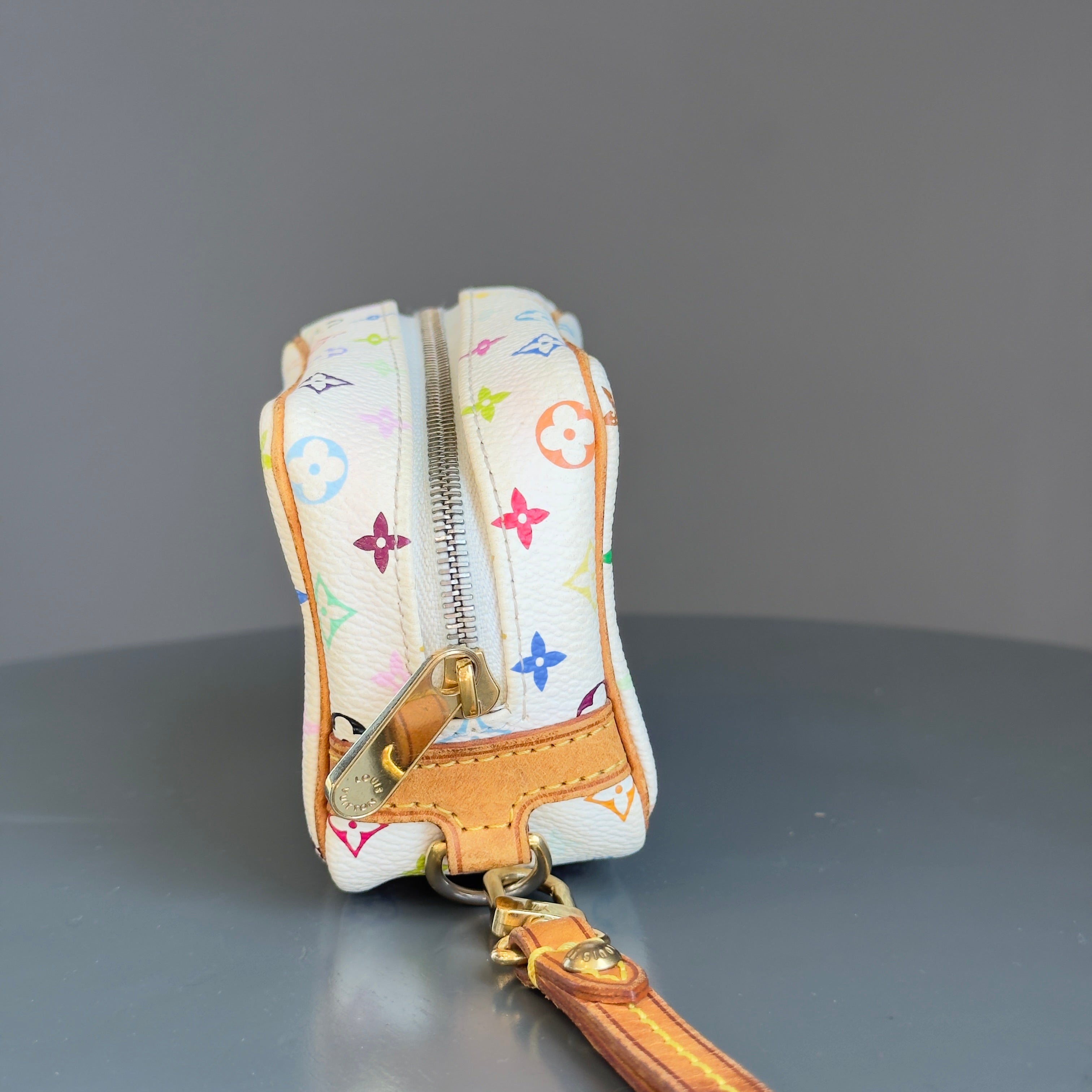 Limited Edition Louis Vuitton x Takashi Murakami Monogram Multicolor Wapity - Queen May