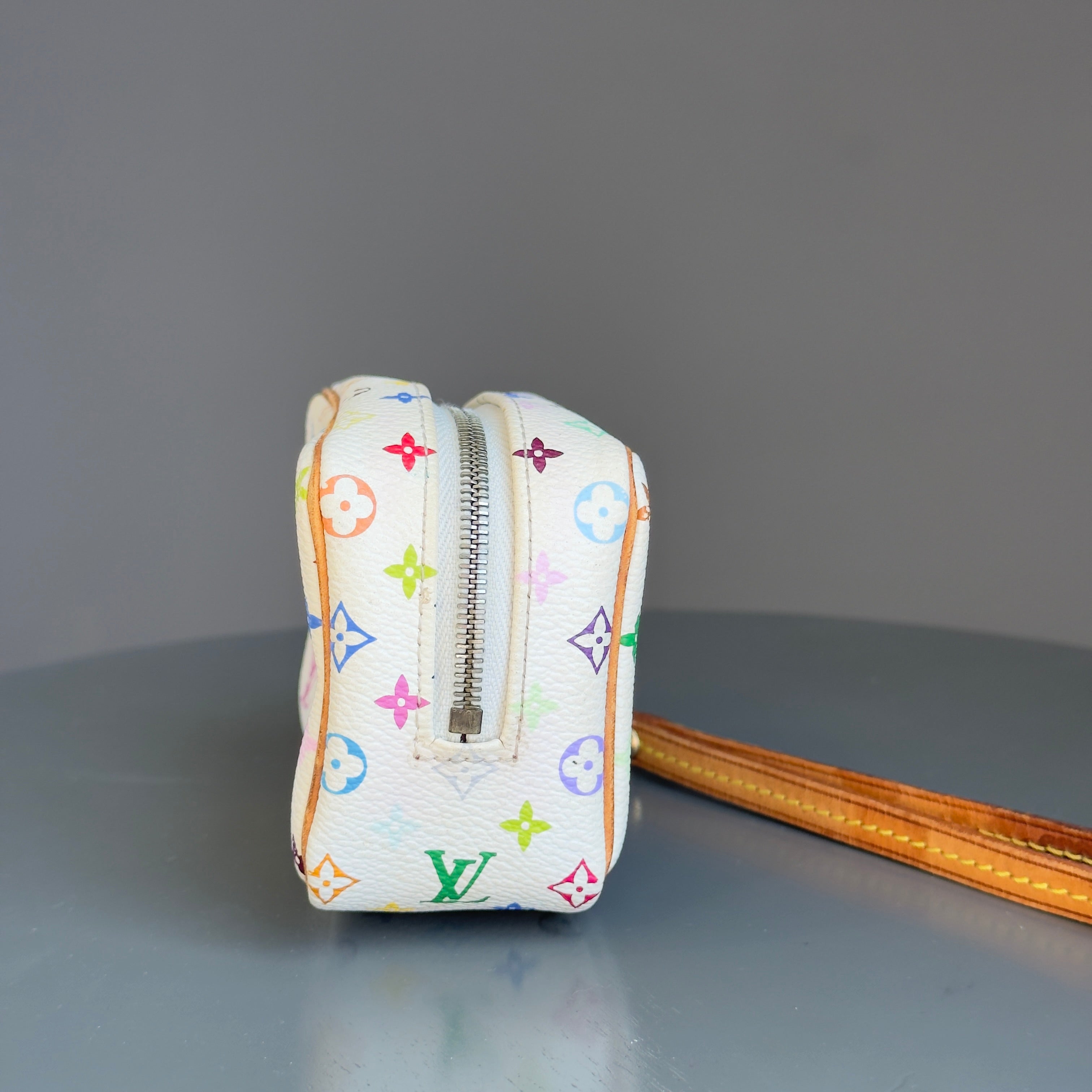 Limited Edition Louis Vuitton x Takashi Murakami Monogram Multicolor Wapity - Queen May