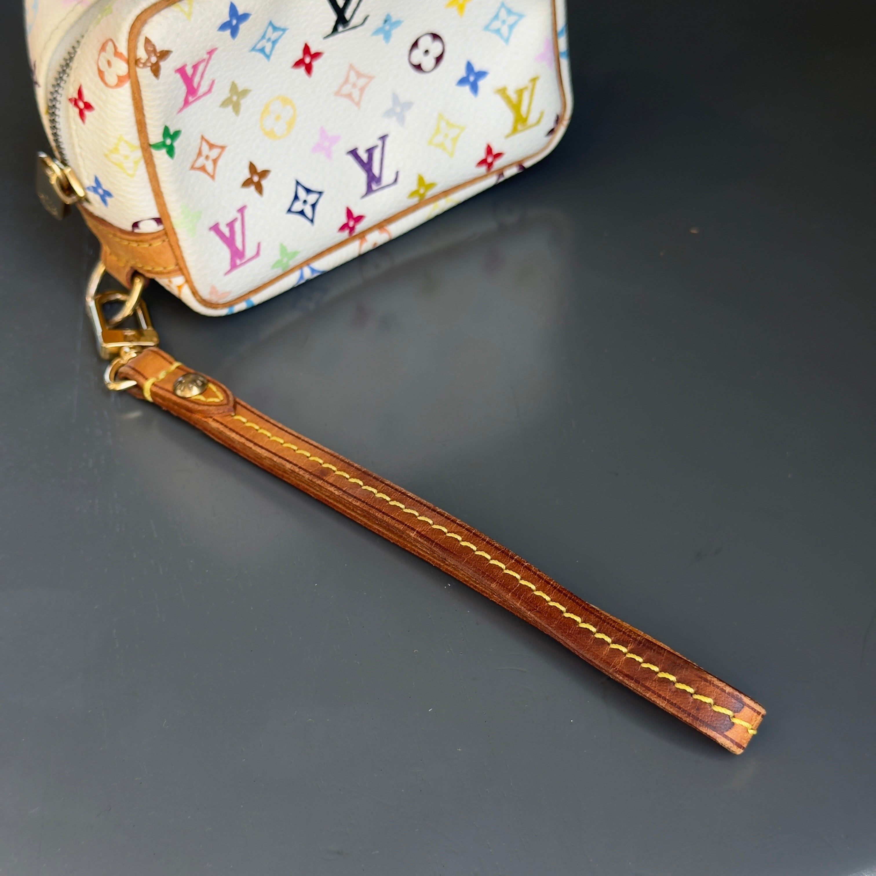 Limited Edition Louis Vuitton x Takashi Murakami Monogram Multicolor Wapity - Queen May