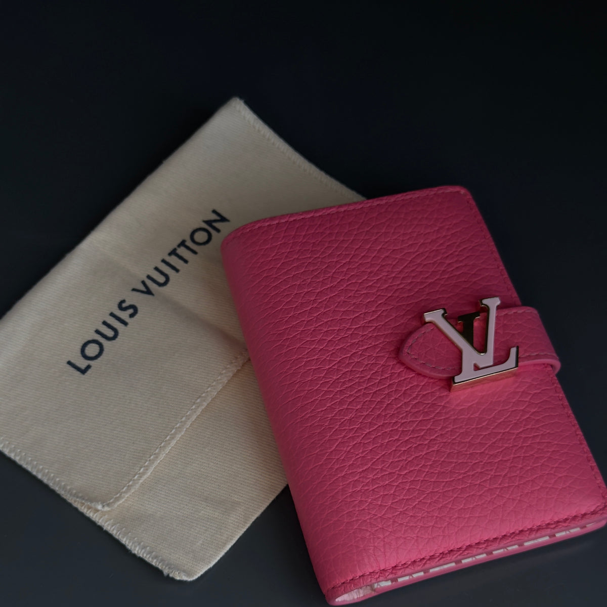 Louis Vuitton Vertical Compact Wallet - Queen May